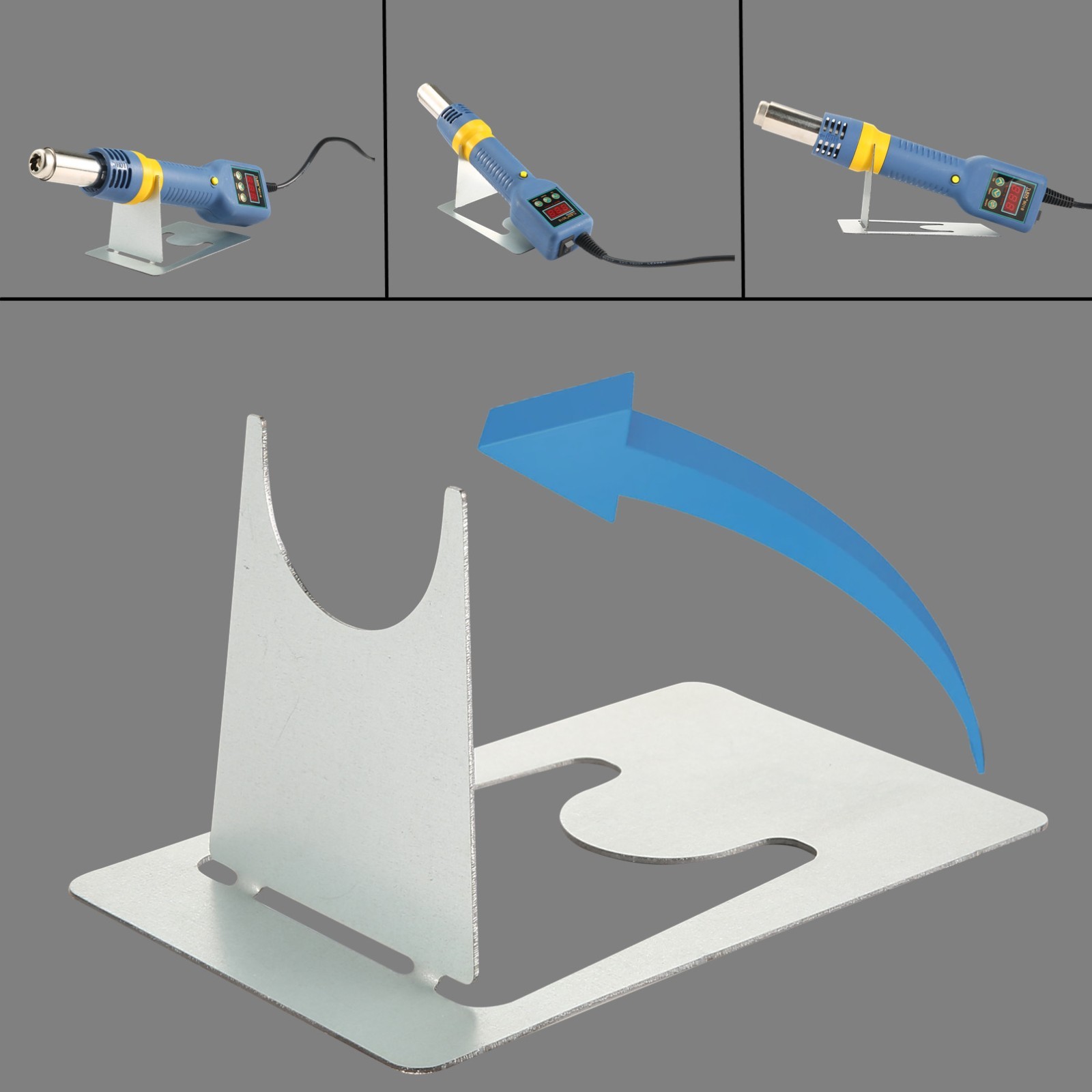 8018 Hot Air Station SMD Rework Desoldering Digital Heat Gun