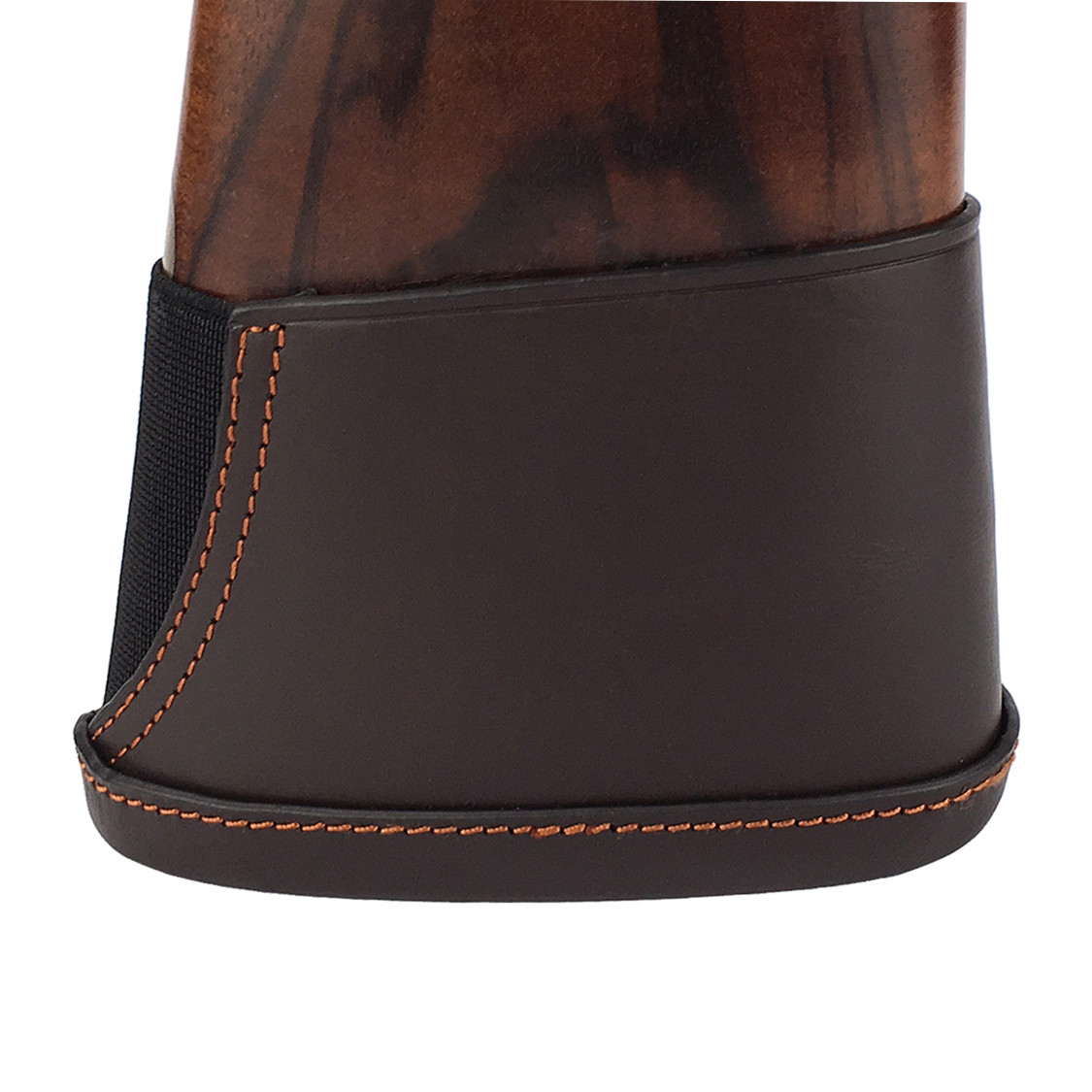 TOURBON Leather Henry Rifle Buttstock Recoil Pad Slip-on in Small-Special Offer