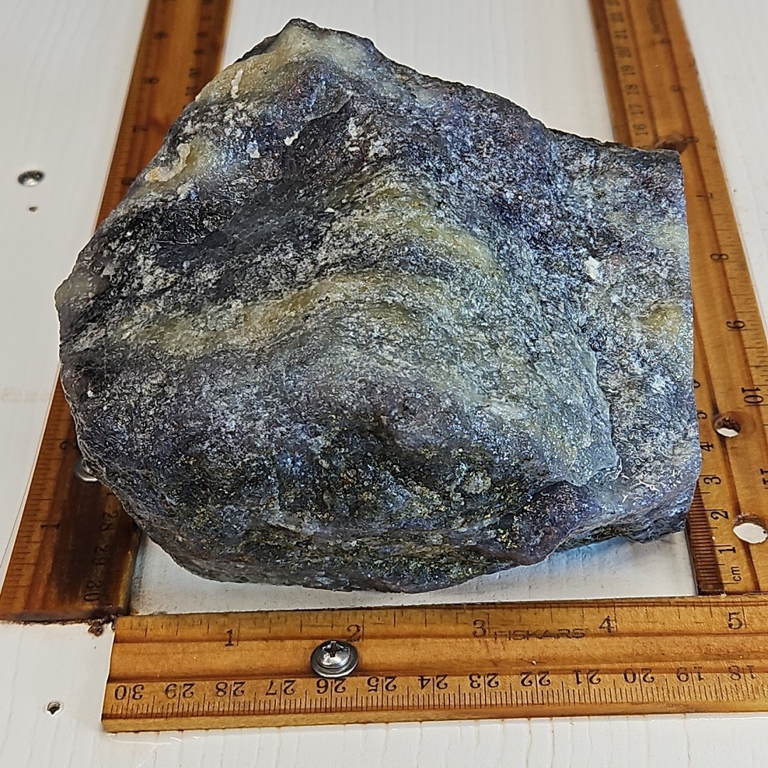 Iolite Rough, India, blue to purple color. 3LB 3.7OZ.