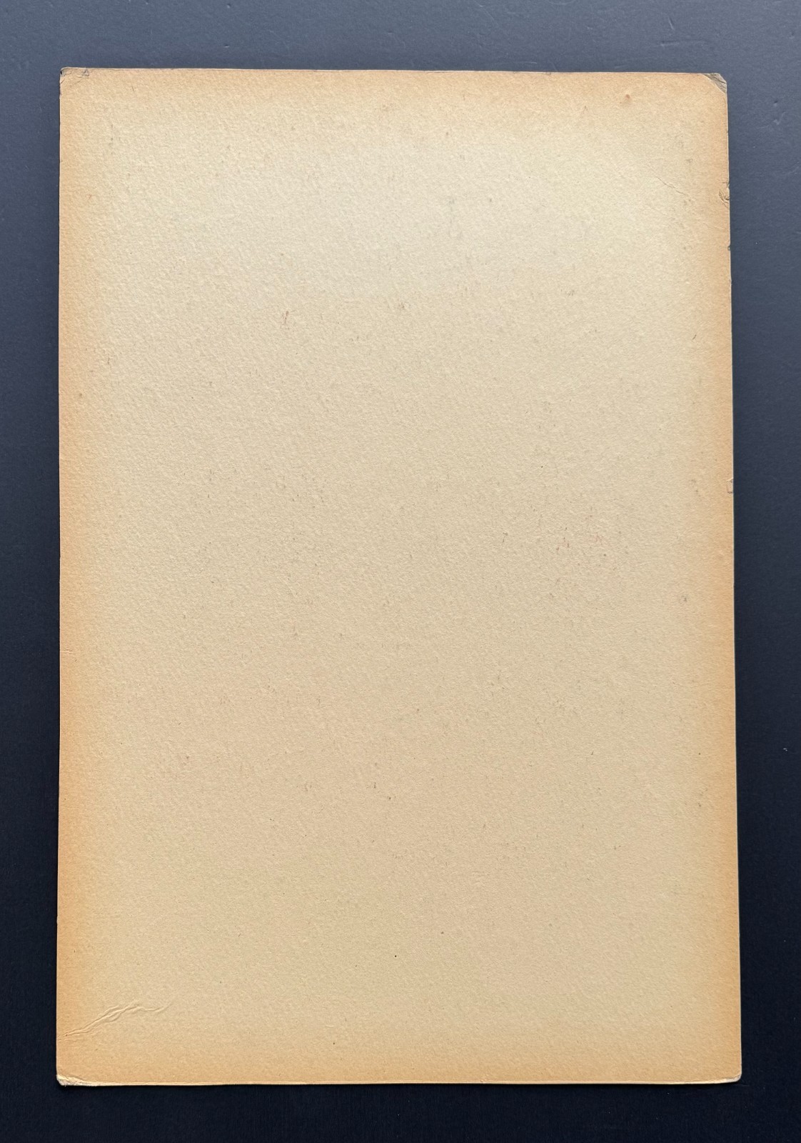 Original Vintage WWII USO Tag Board Poster Keep It Up Don't Let Them Down 21x14