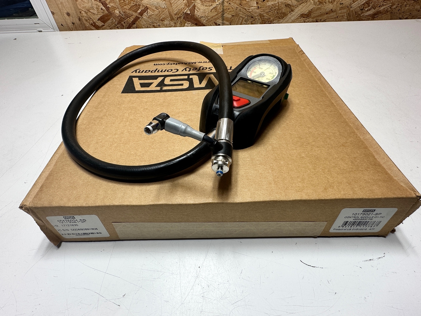 NEW MSA G1 SCBA Control Module w/ TIC Thermal Imaging Upgrade Kit 4500 5500 PSIG