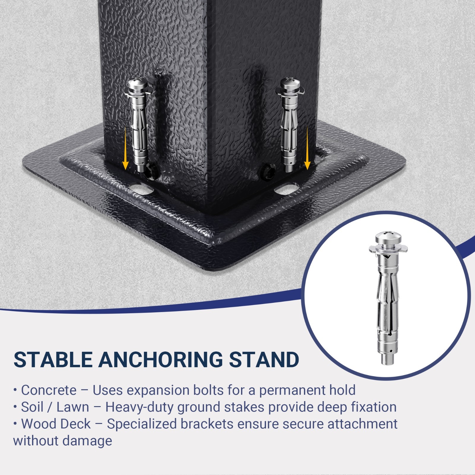 10 x 12 FT Black Outdoor Patio Pergola with Retractable Sun Shade Canopy