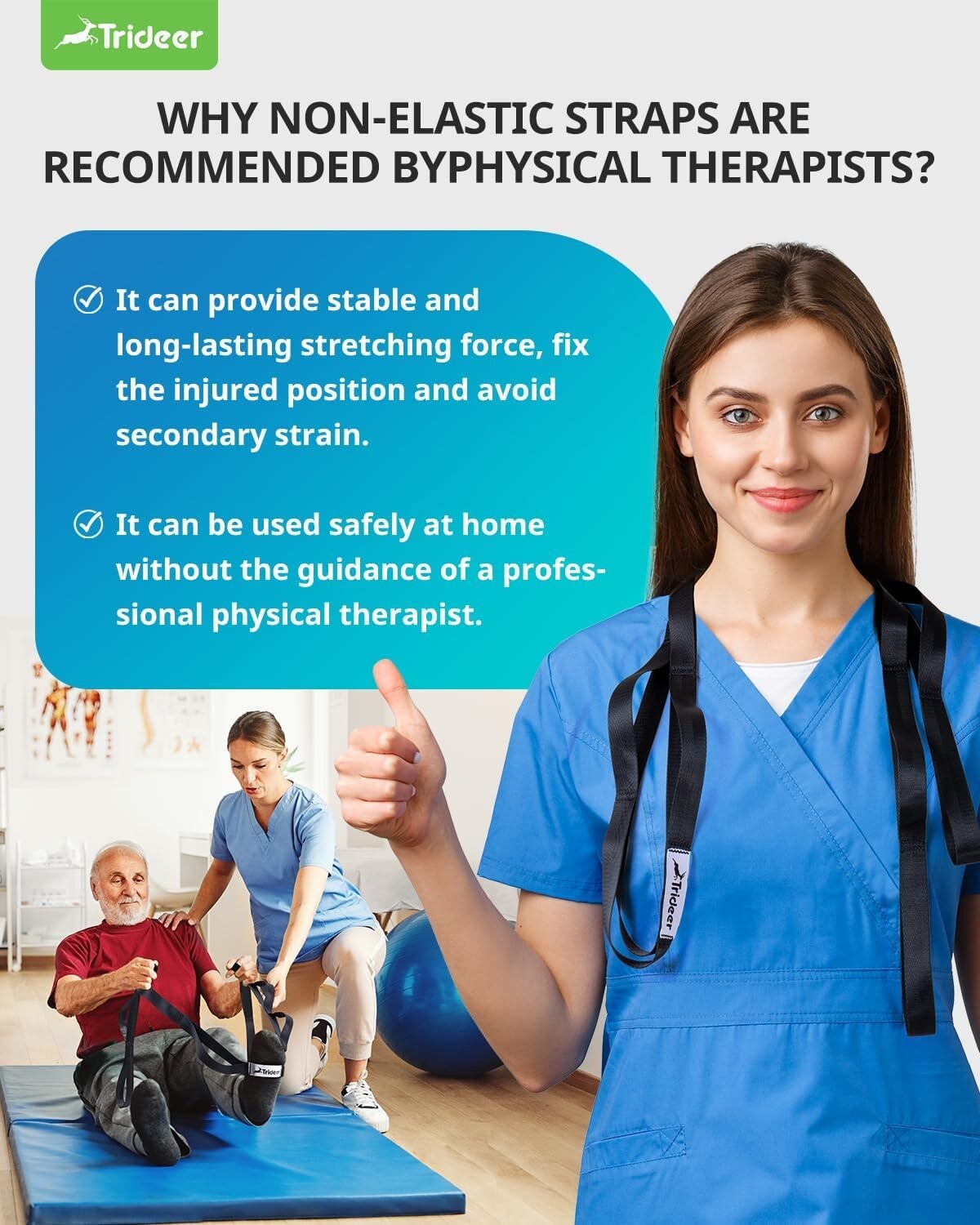 Yoga Stretch Bands - Hamstring Stretcher