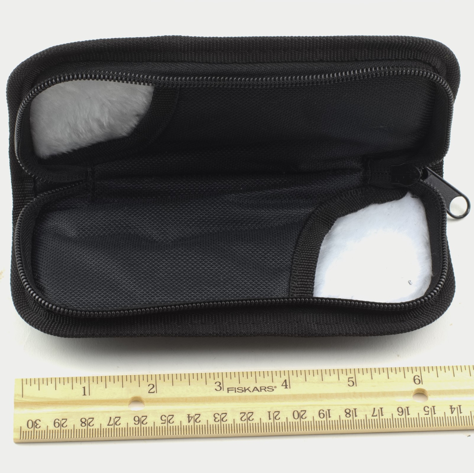 Two Pocket Zippered Knife Carrying Storage Case Pouch Pack Holds 2 6" Knives