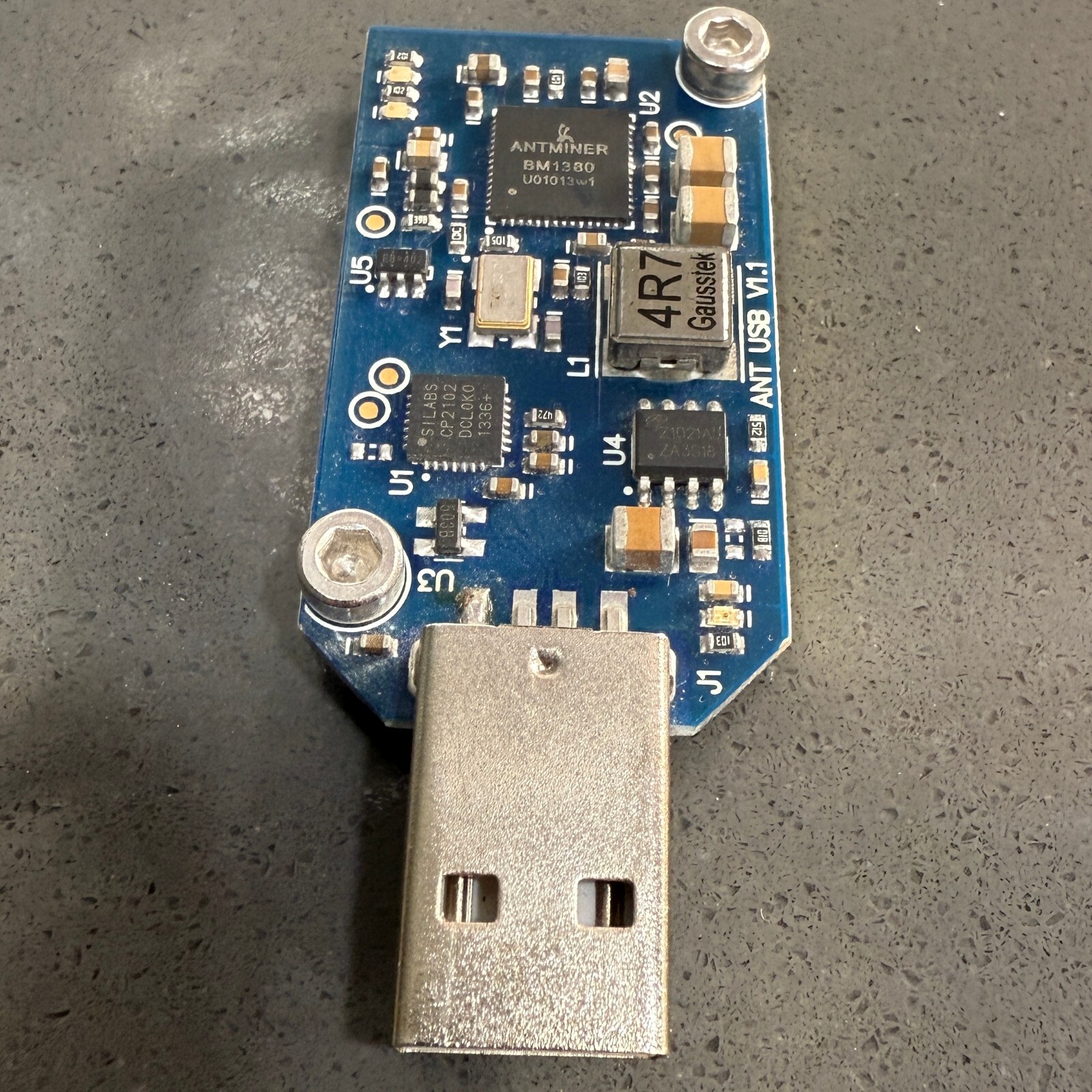 RARE Bitmain Antminer U1 v1.1 SHA-256 Bitcoin SOLO Lottery Fast USB Miner TESTED