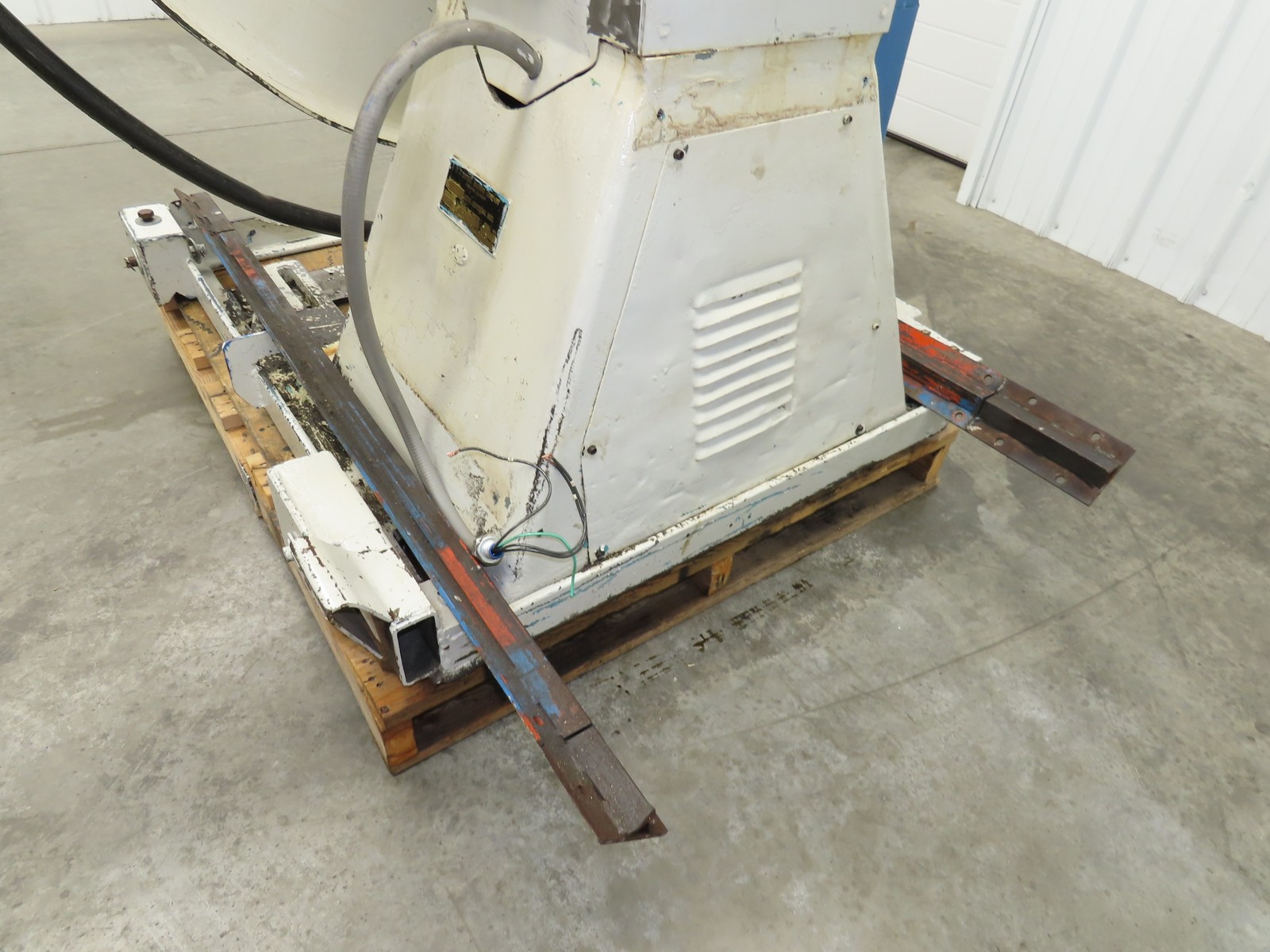 FJ Littell Machine Coil Stock Uncoiler 4000lbs Power Feed Decoiler 230/460V