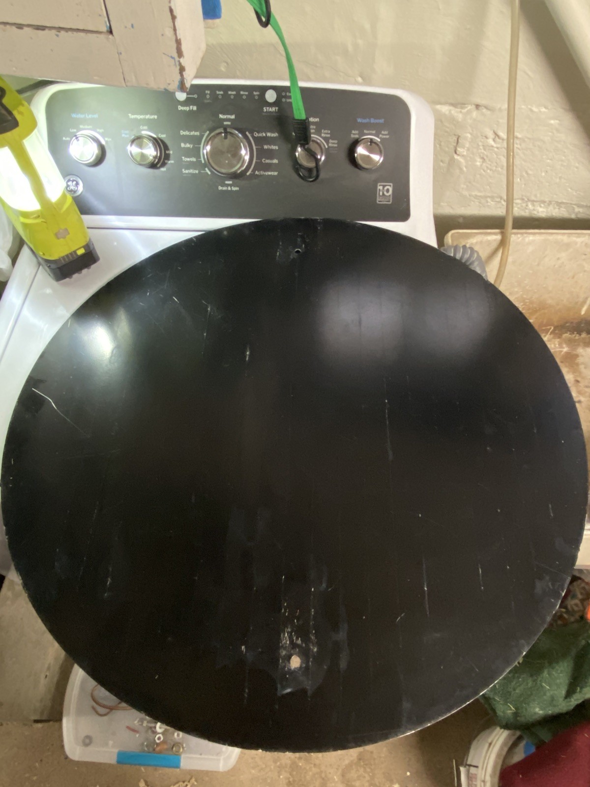 Authentic Retired Vintage 30x30 Constat Per Recordum Woman Road Sign Highway