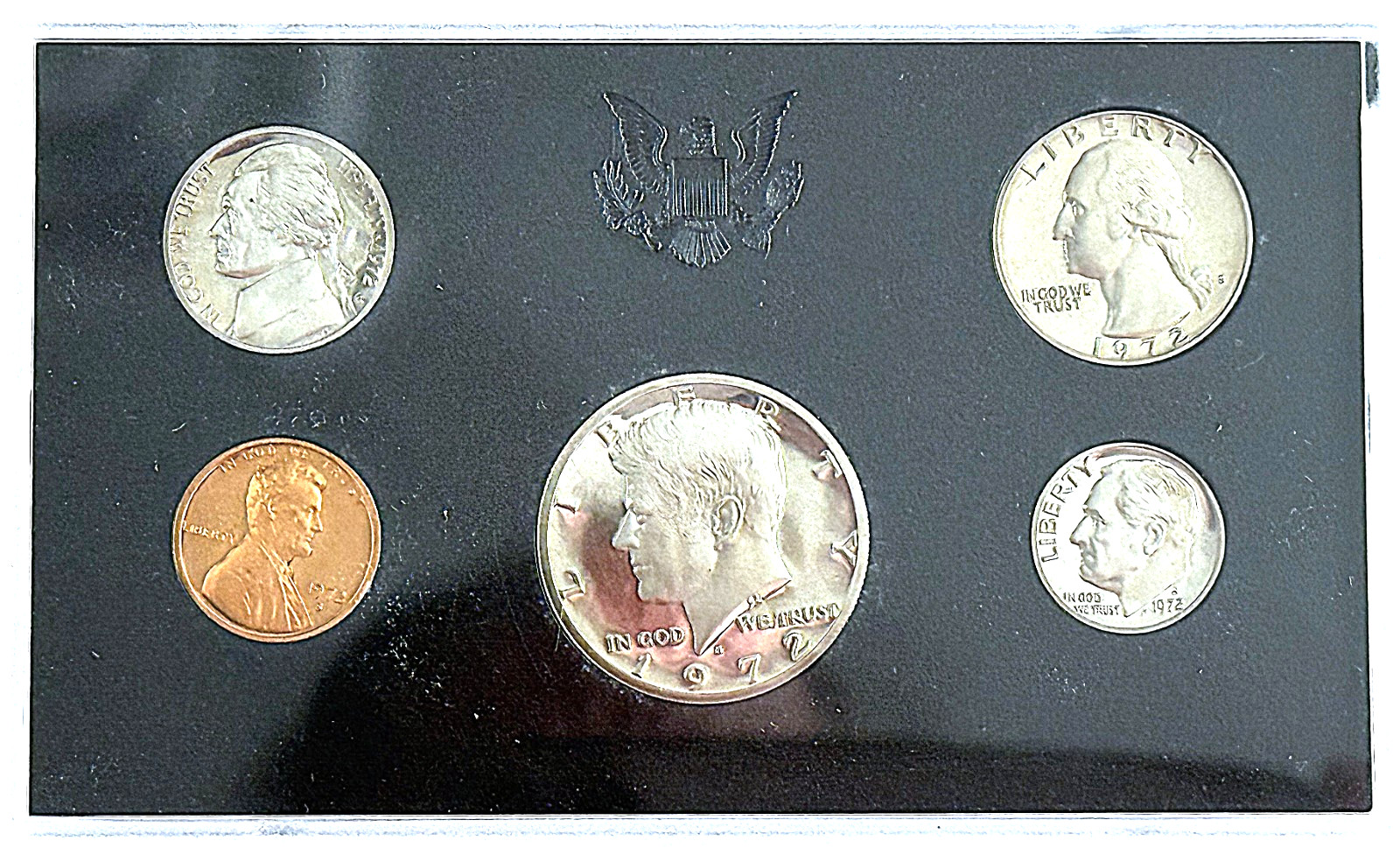 1972-S PROOF SET / EXTREMELY RARE / HARD TO FIND / UNC / ONLY (3,260,996) MINTED