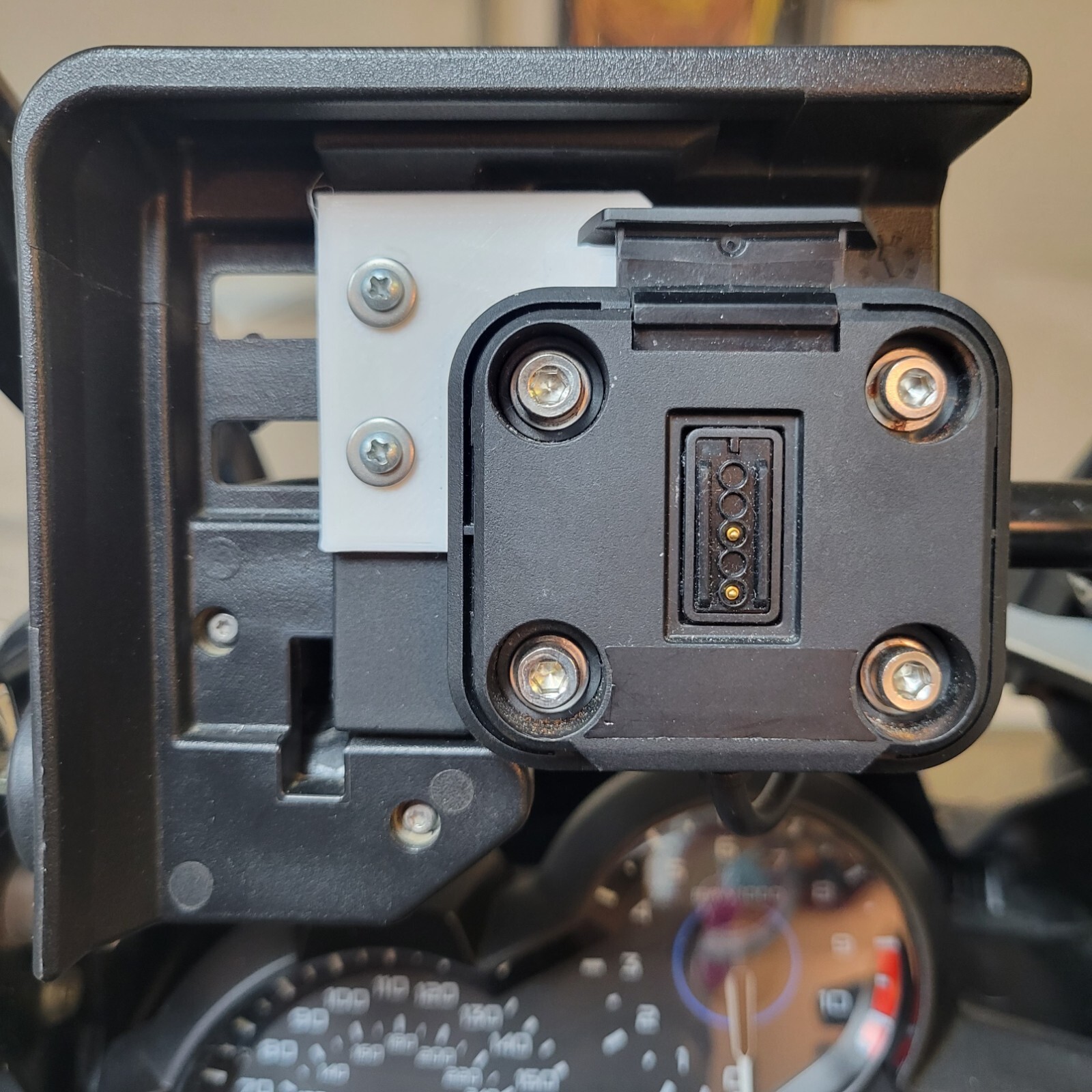 Garmin Zumo XT or XT2 Adapter for BMW NAV locking GPS Mount--- MADE in the USA--