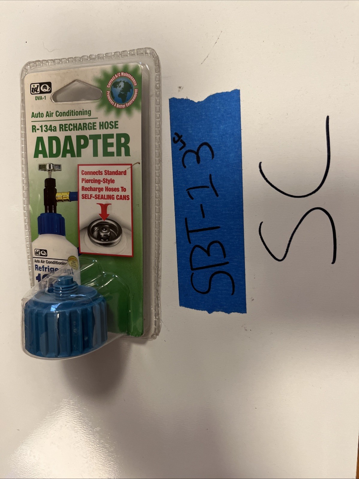 IDQ DVA-1 Recharge Hose Adapter AC Refrigerant Charging Fitting Universal