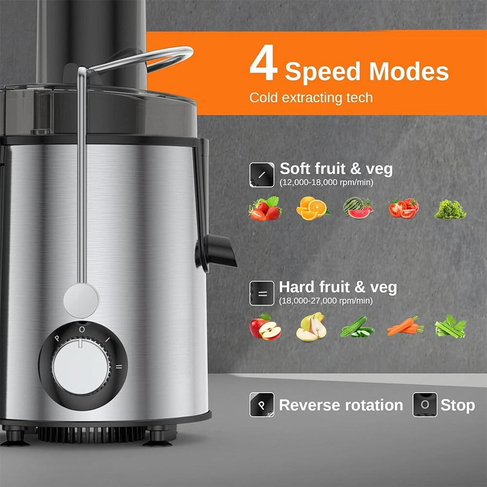1000W Electric Juicer Fruit Vegetable Blender Juice Extractor Citrus Machine New