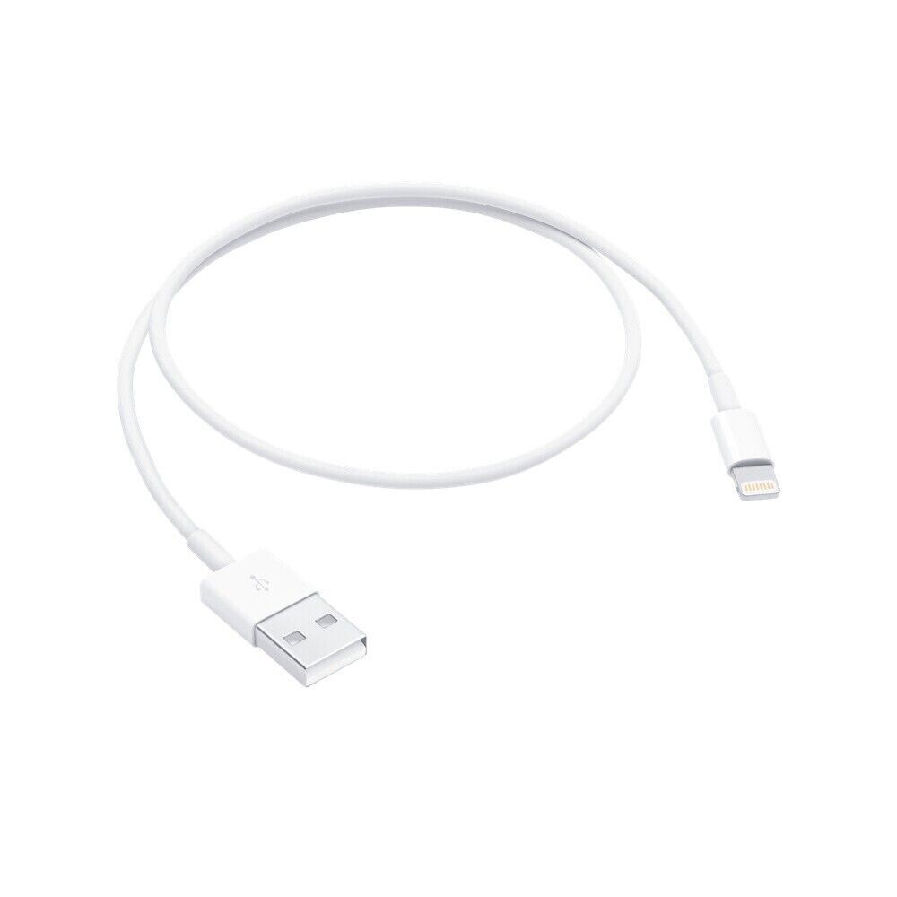 Apple iPhone compatible USB-A White Charging Cable (3FT, 1M)