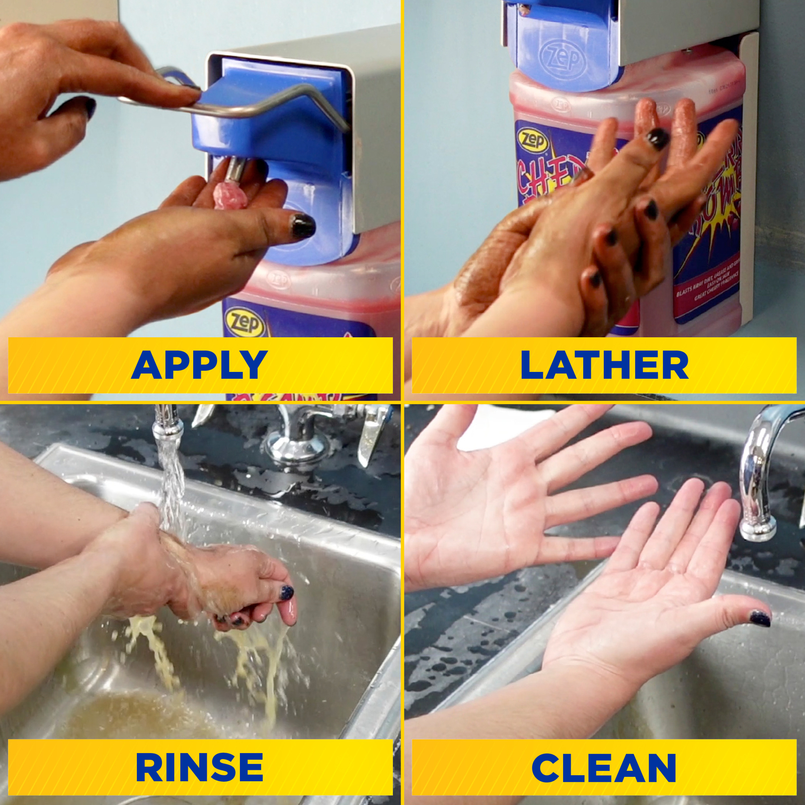 Zep Cherry Bomb LV Industrial Hand Cleaner - 1 Gal (Case of 4) - 329124