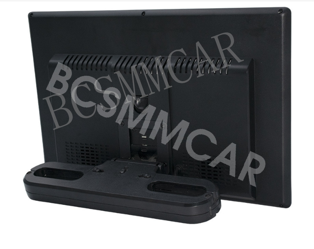 Car Headrest Monitor Touch Screen Video Music TV Player Dual HMDI For Rear Seat