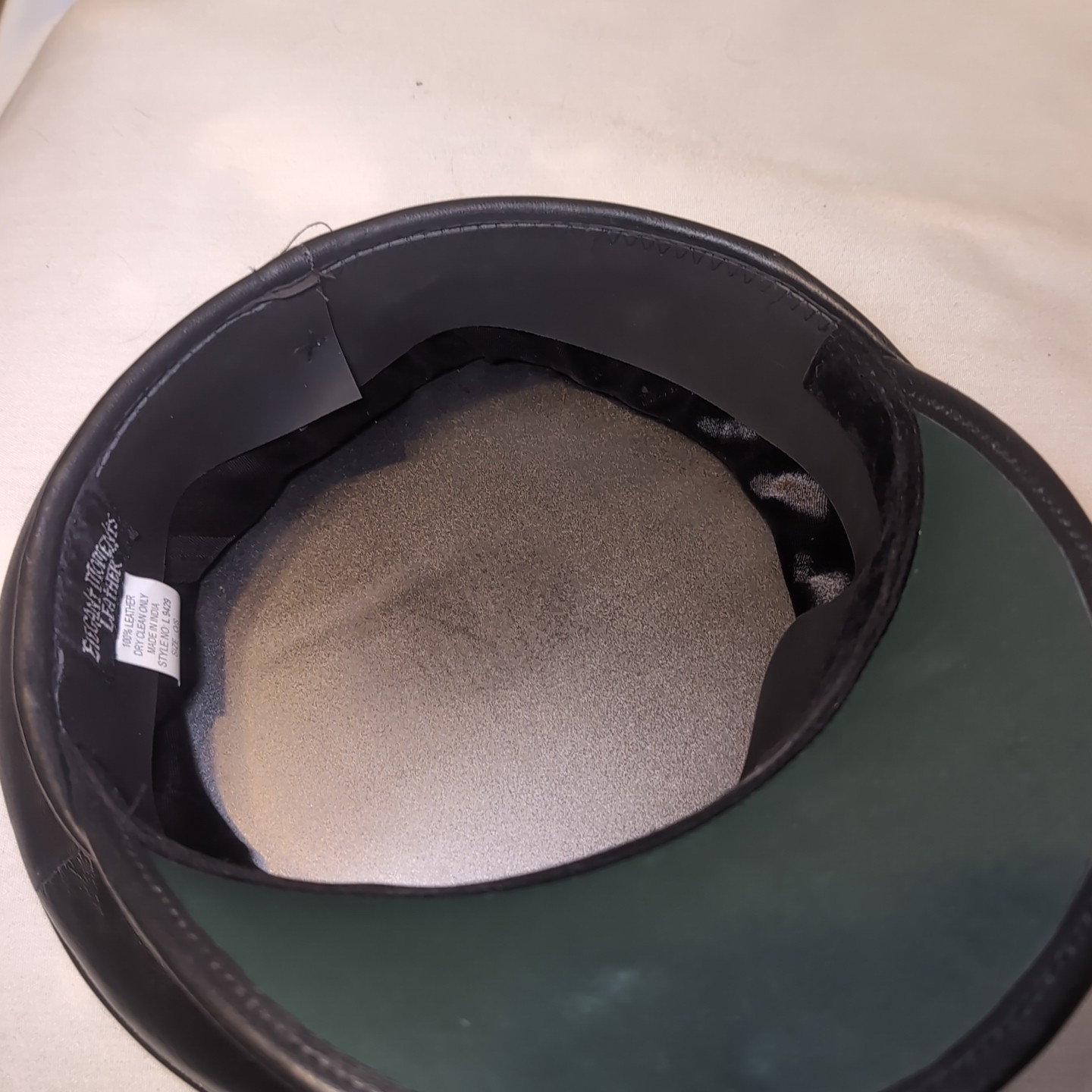 Elegant Moments Leather Dominatrix Hat Women's One Size