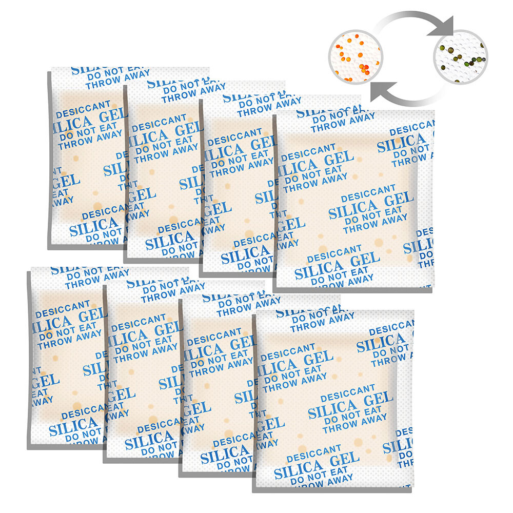 0.5g-500g Gram Silica Gel Desiccant Packets Moisture Absorber Packs Reusable Lot