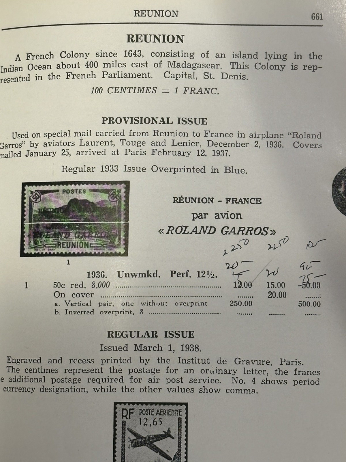 Sanabria's 1943 Standard Catalog of Air Post Stamps, unabridged