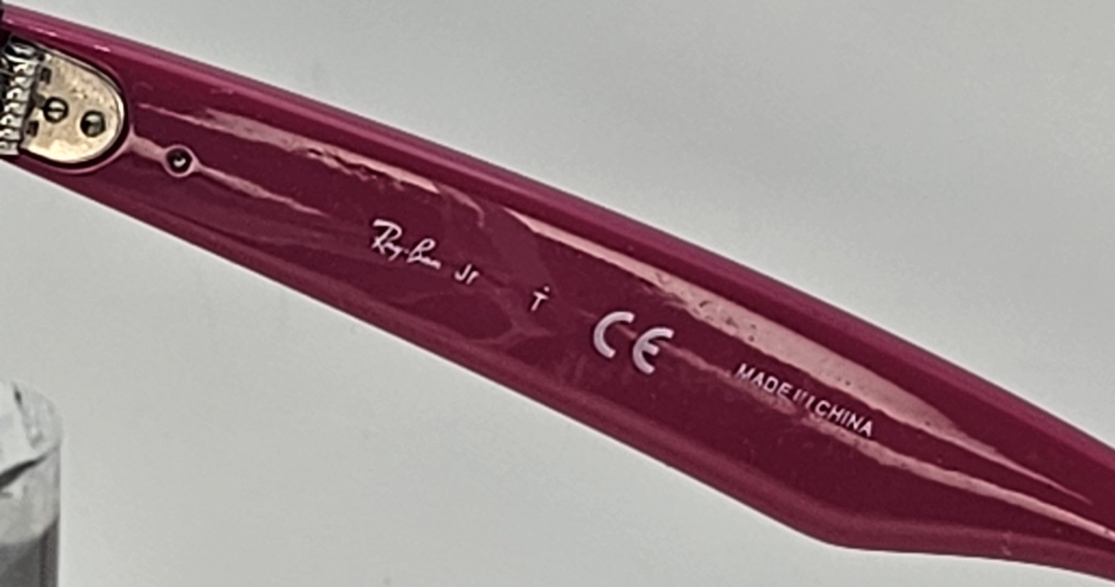 Ray-Ban Junior RJ9066S 7021/B9 47□20 130 Pink Black Mirror Sunglasses E5