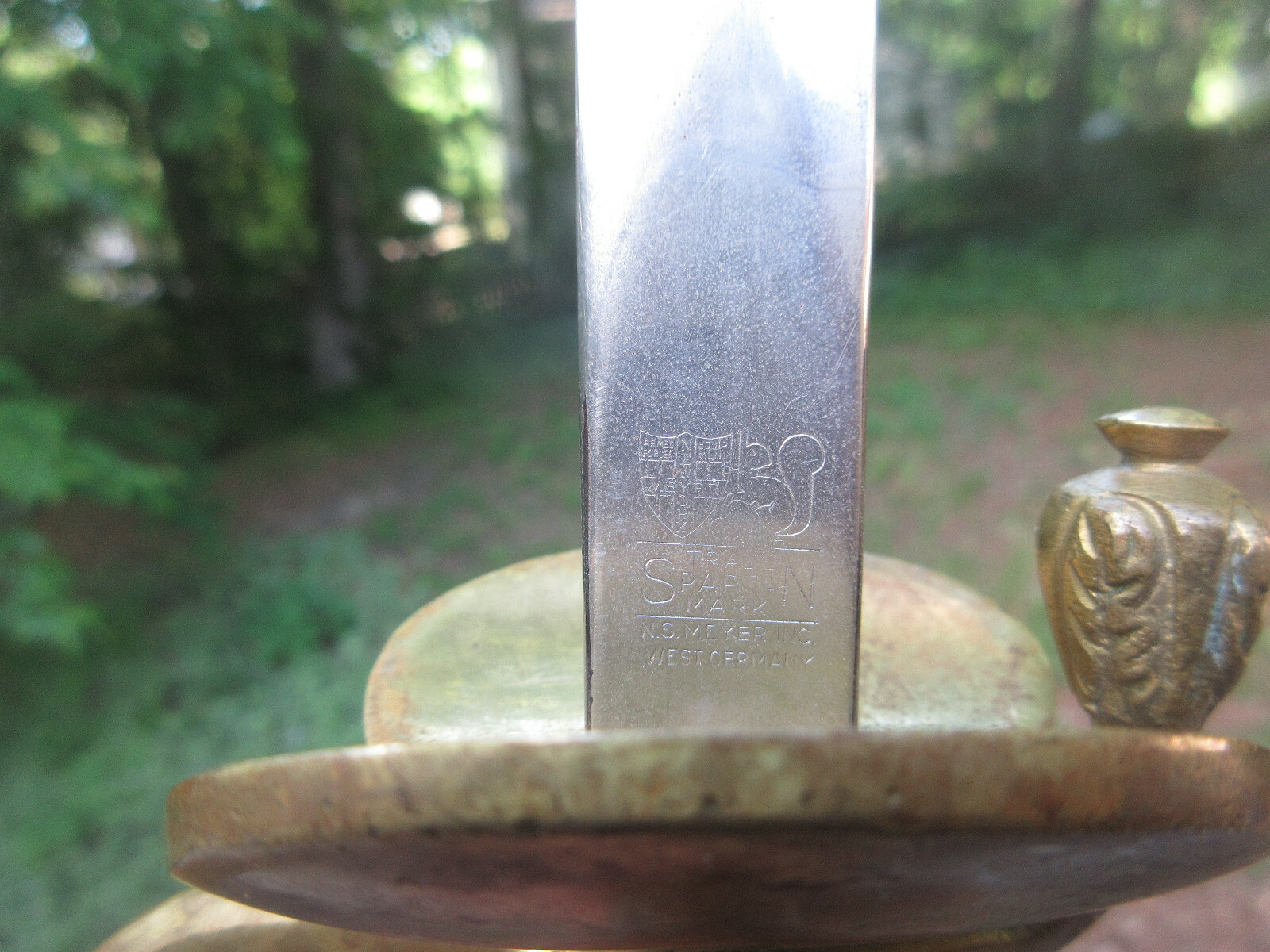 Antique 1890's N.S. Meyer Spartan Railway Official's Sword Saber 35.25"