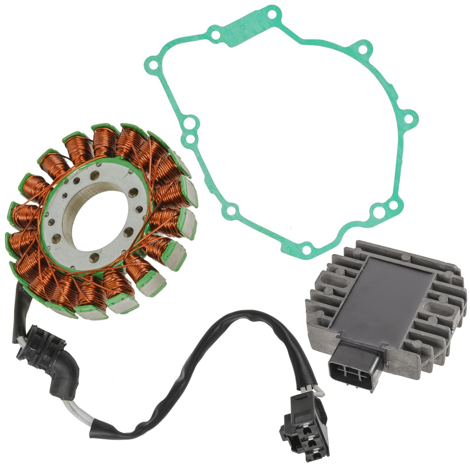 Stator & Regulator Rectifier for Yamaha R6 YZFR6 YZF-R6 2006-2016 Gasket