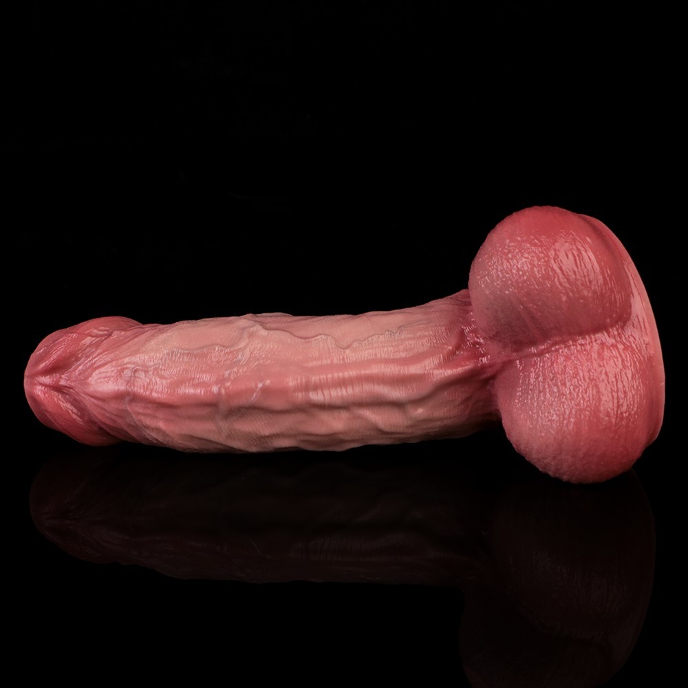 Liquid Silicone Realistic Huge Dildo Cock Suction Cup Women Sex Toys Thick Dong