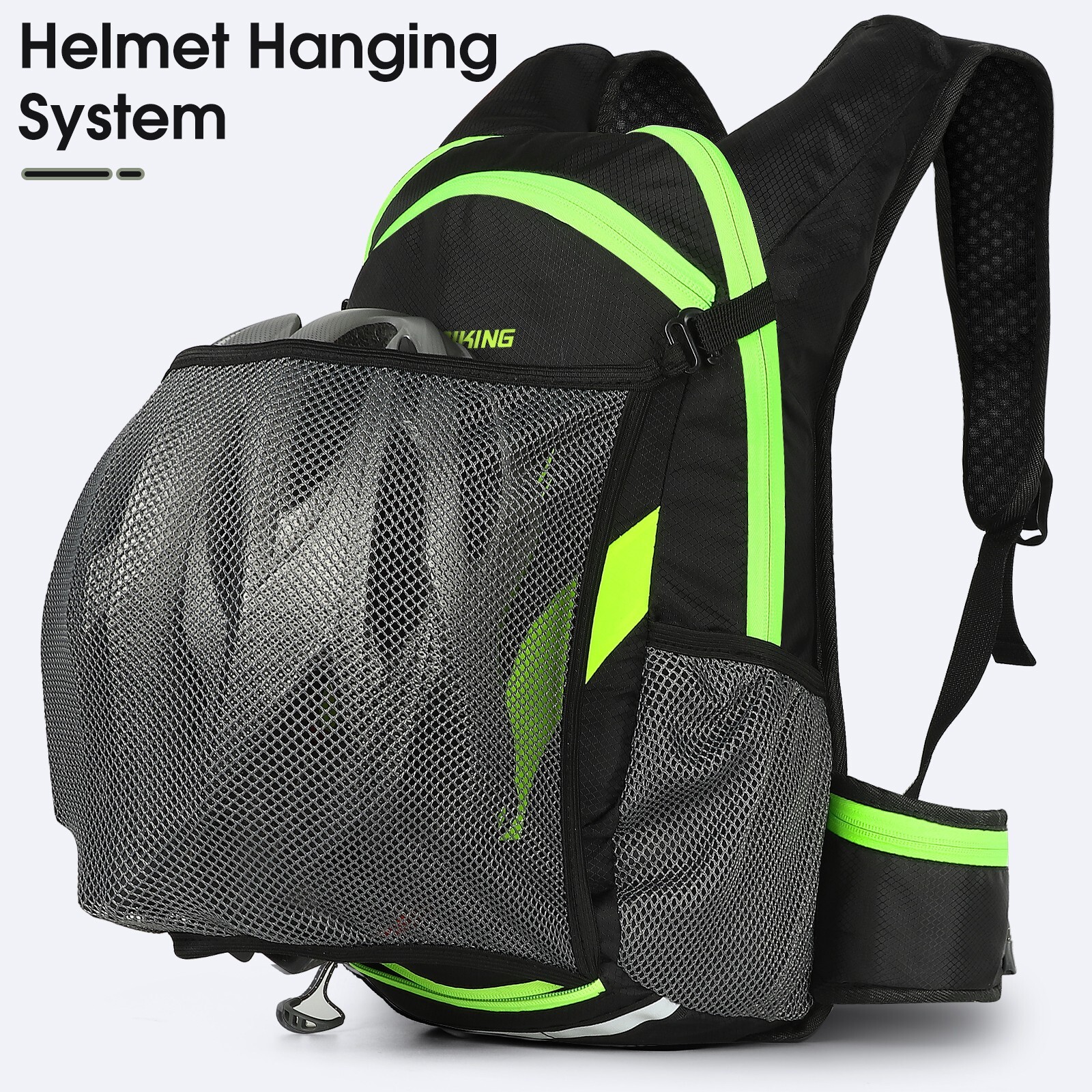 WEST BIKING Cycling Hiking Outdoor Sports Hydration Packs Backpack 16L Bag Green