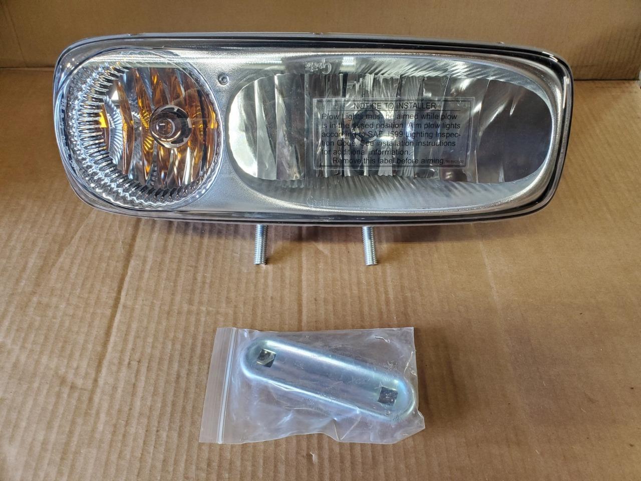 Original Western/Fisher Nighthawk Snow Plow P.S light 28802 Ultramount MM2 Right