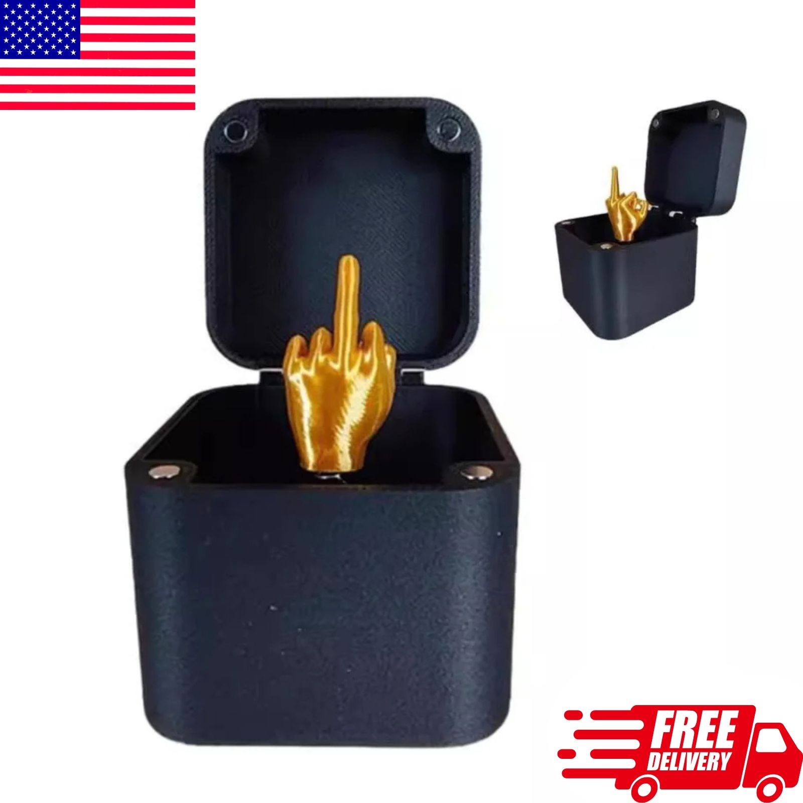 Middle Finger Surprise Gift Box Middle Finger Perfect Prank Hand Pop-Up Gift Box