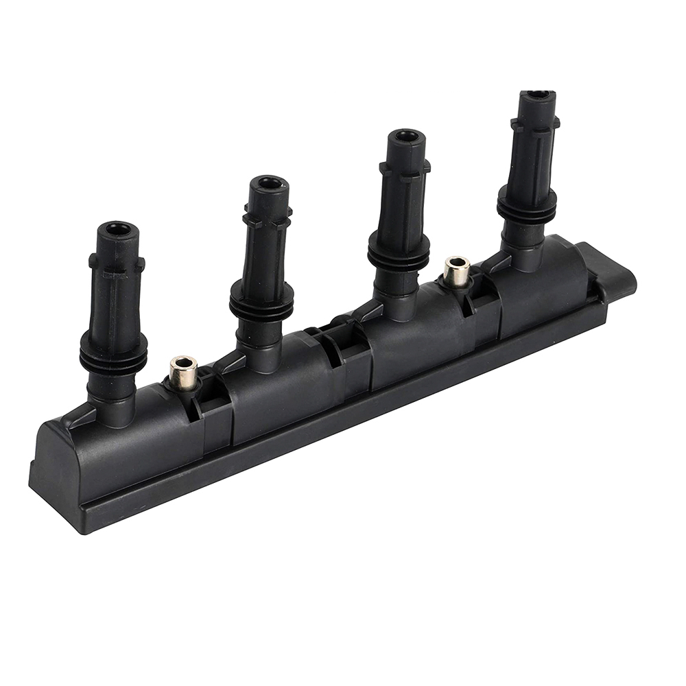 OEM Ignition Coil & 4X Spark Plugs For Buick Encore Chevy Cruze Sonic 1.4L UF669
