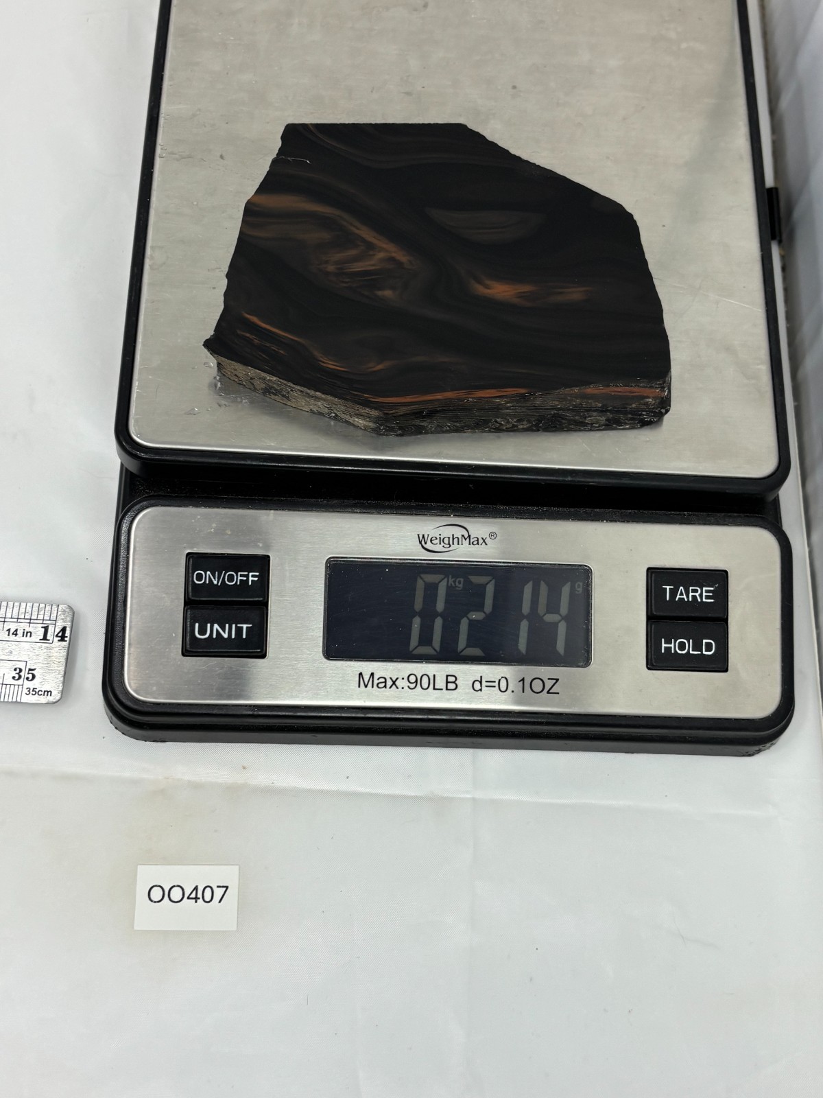 Tri-flow Sheen/Lace Obsidian Slab Lapidary Cabbing Knapping Combo ship avail