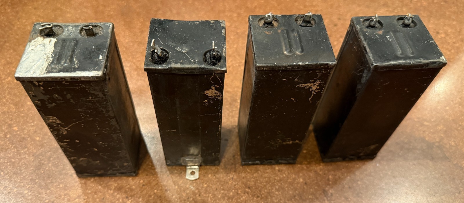 Tested LOT 4pcs Western Electric 21D 2mfd 600v capacitors tube amplifier