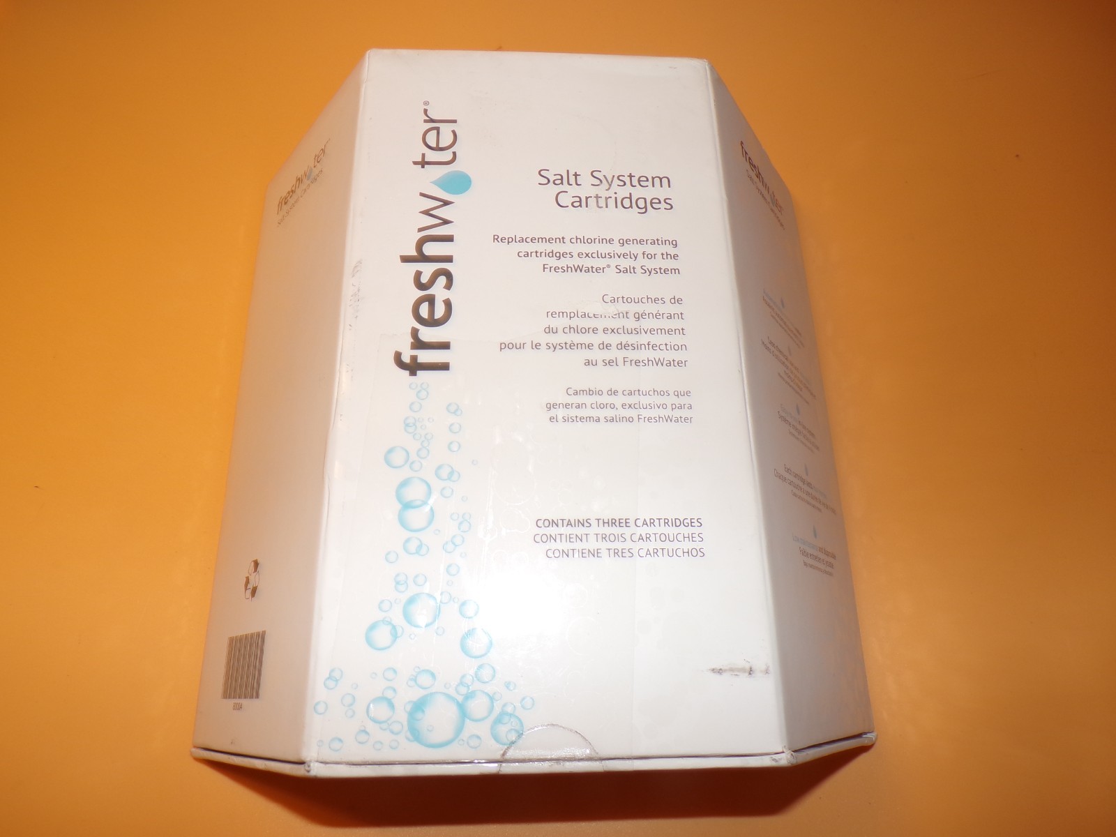 Genuine FreshWater Salt System Cartridges (open 3 Pack) 12 Month Supply #80004