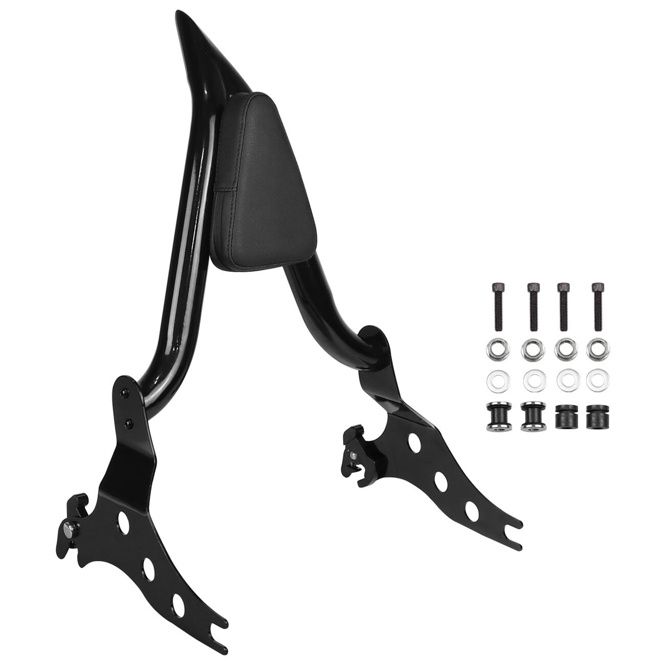 Detachable Rear Sissy Bar Passenger Backrest For Harley FatBoy 18+/Breakout 13+