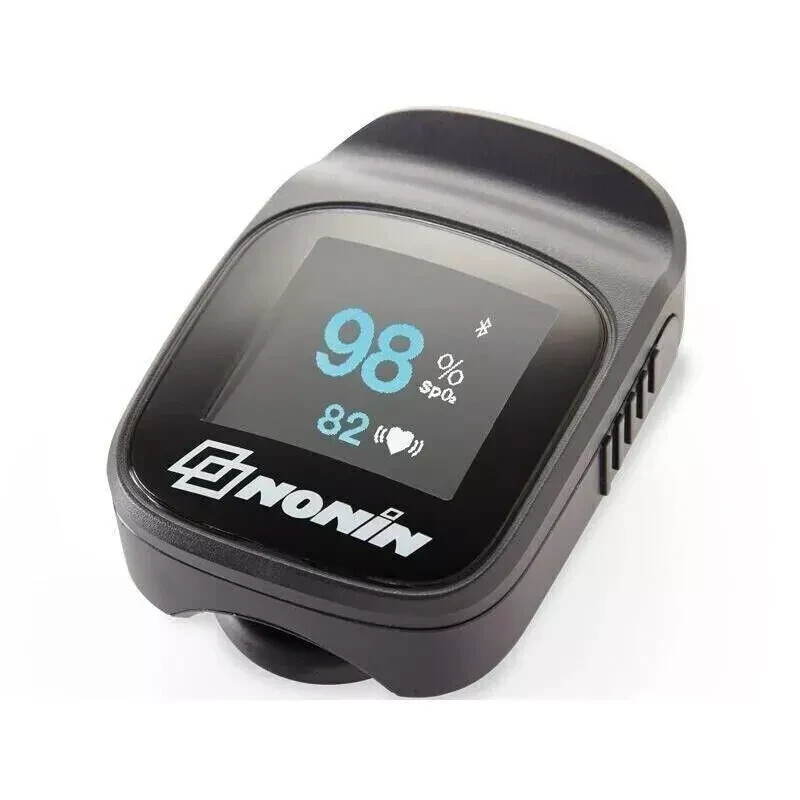 Nonin 02 meter Model 3230 Bluetooth Smart Pulse Oximeter- 100% + reviews
