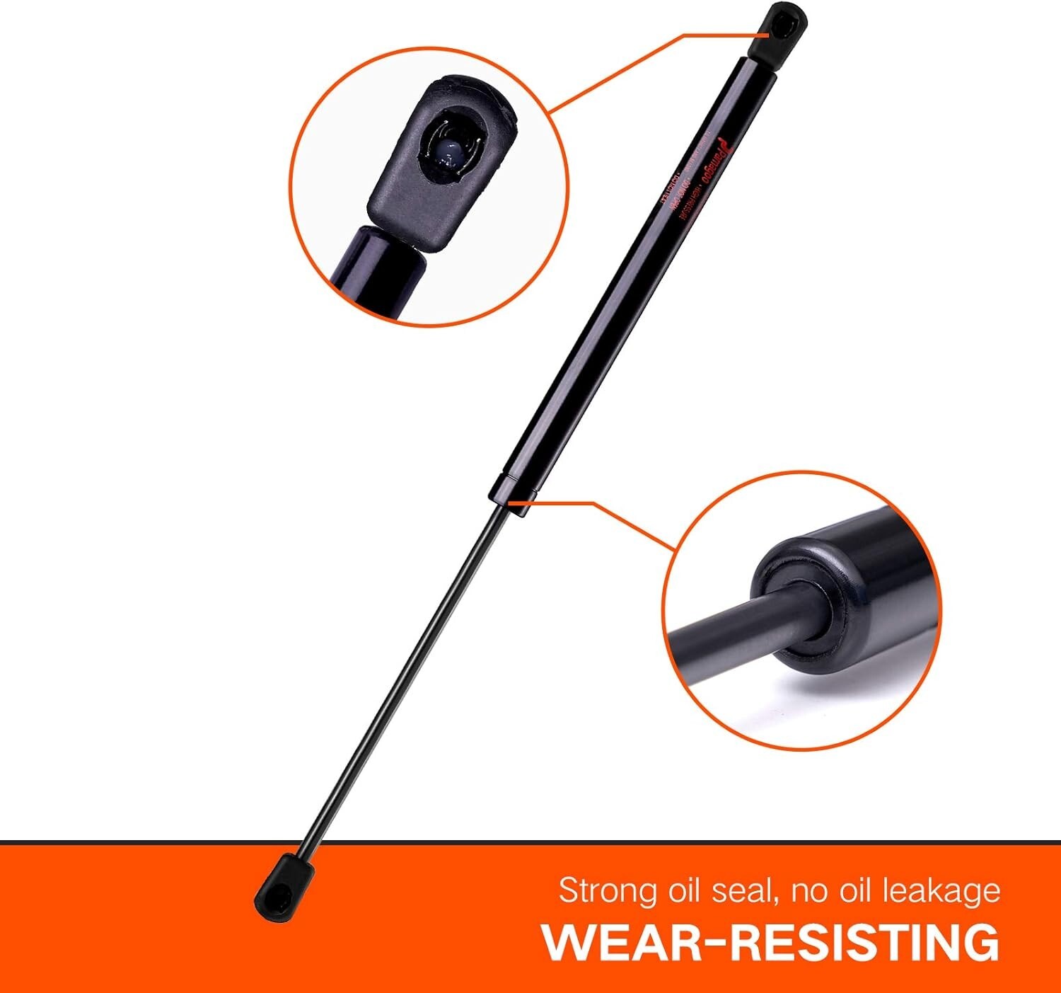 C16-08260 Gas Struts 20 inch 60 lbs/267N Lift Support, Shocks for Tanning Bed