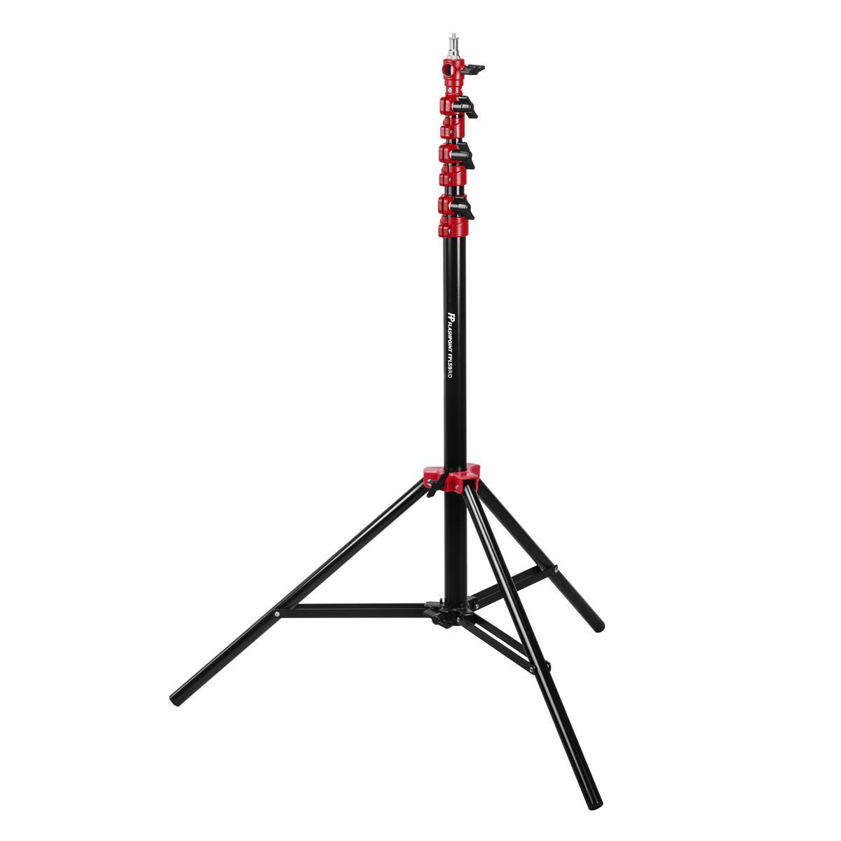 Flashpoint 2x Pro Air-Cushioned Heavy-Duty Light Stand (Black, 9.5') #FP-S-9 K1