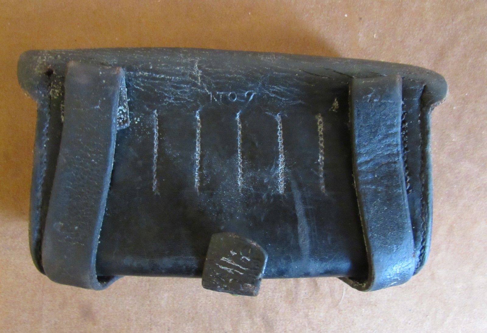 1870's Early Indian wars original 45/70 Hagner No 2 Cartridge Pouch Custer Era