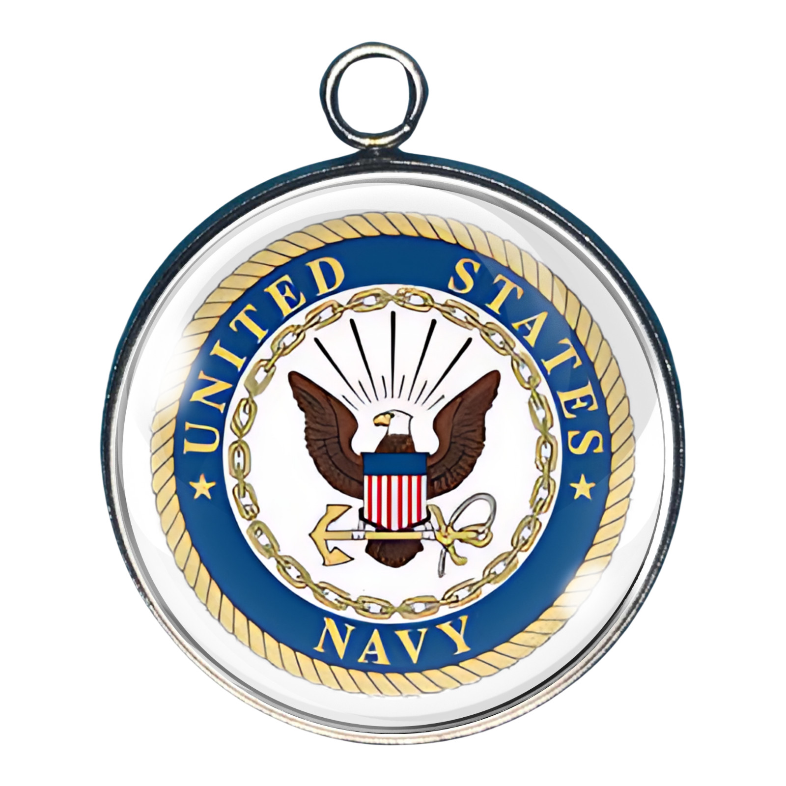 Military Logo Charms. Army, Navy, Air Force, Marines, Space Force