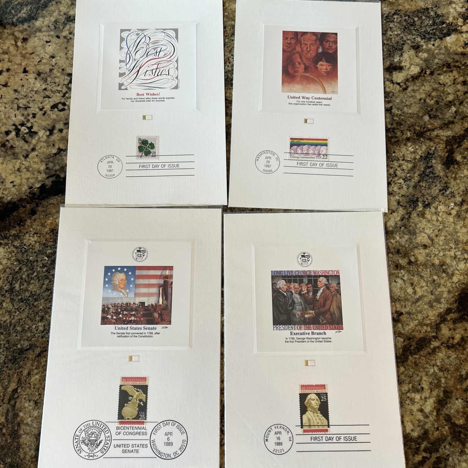 Lot of 75 FLEETWOOD PROOF CARD w 1st Day of Issue, late 70’s and 1980’s great