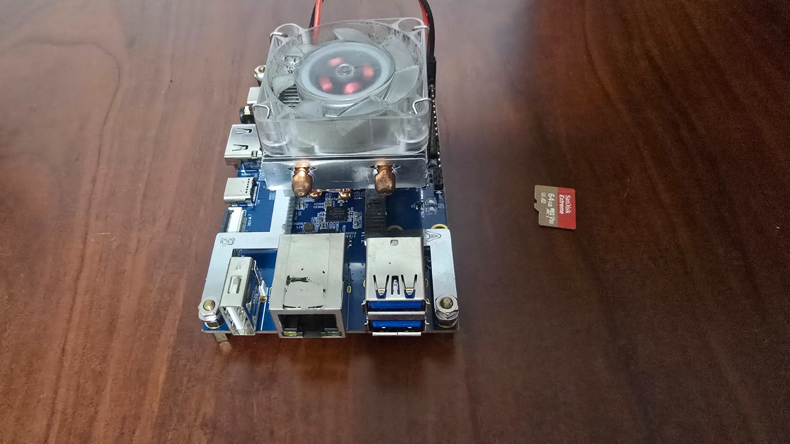 Orange Pi 5 16GB Rockchip RK3588S 8 Core 64 Bit Single Board Computer, 2.4GHz