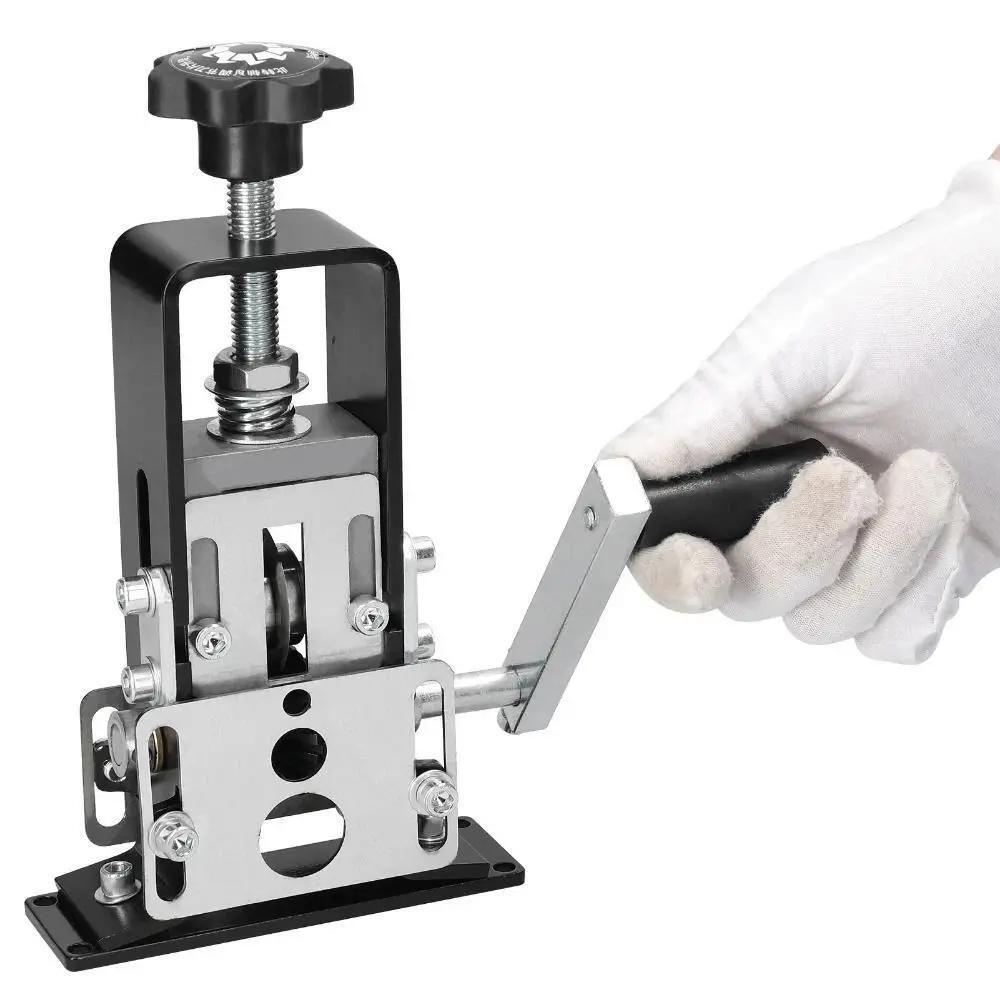 Manual Wire Stripping Machine Portable Cable Stripper 1mm to 21mm Hand Crank US