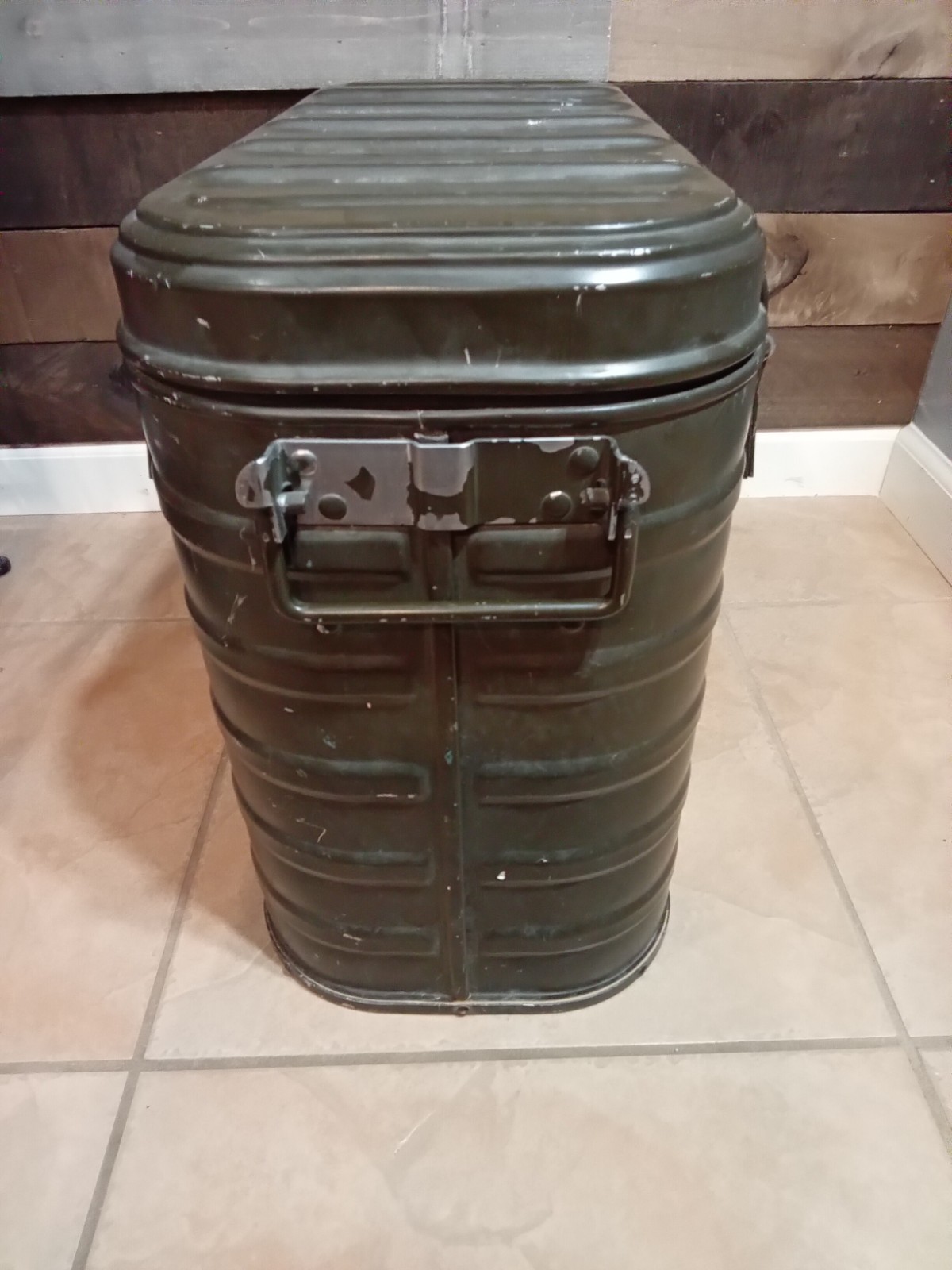 Vintage US Military Insulated Storage Box 1961 Landers Frary Clark Metal Storage