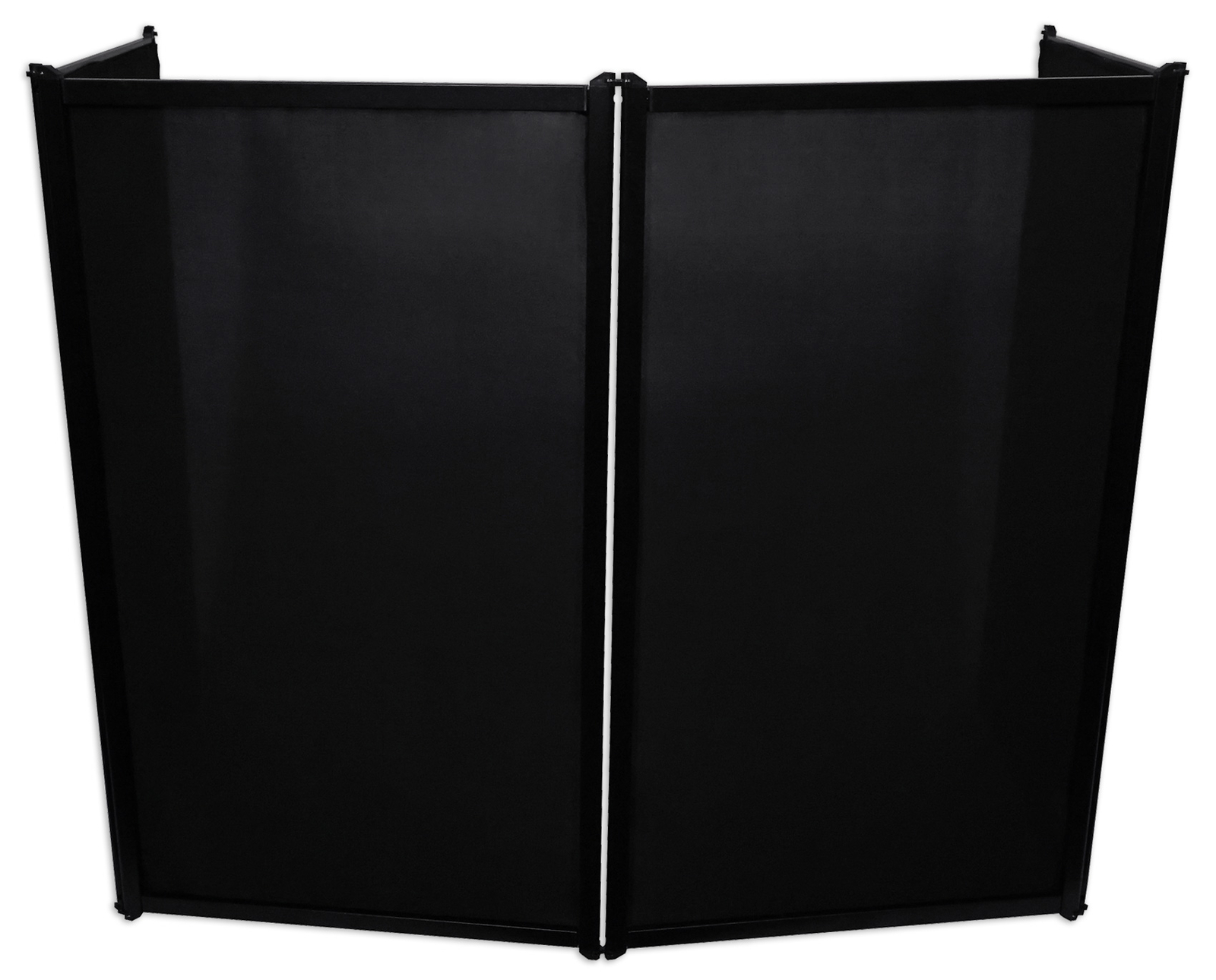 Rockville RFAAC DJ Event Facade Light Weight Metal Frame Booth+Travel Bag+Scrim