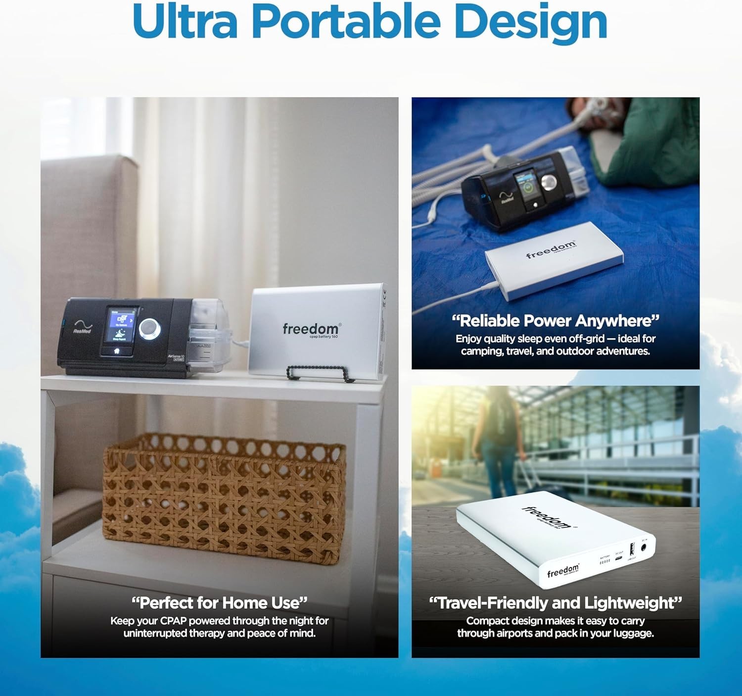 freedom Battery Backup Power Supply