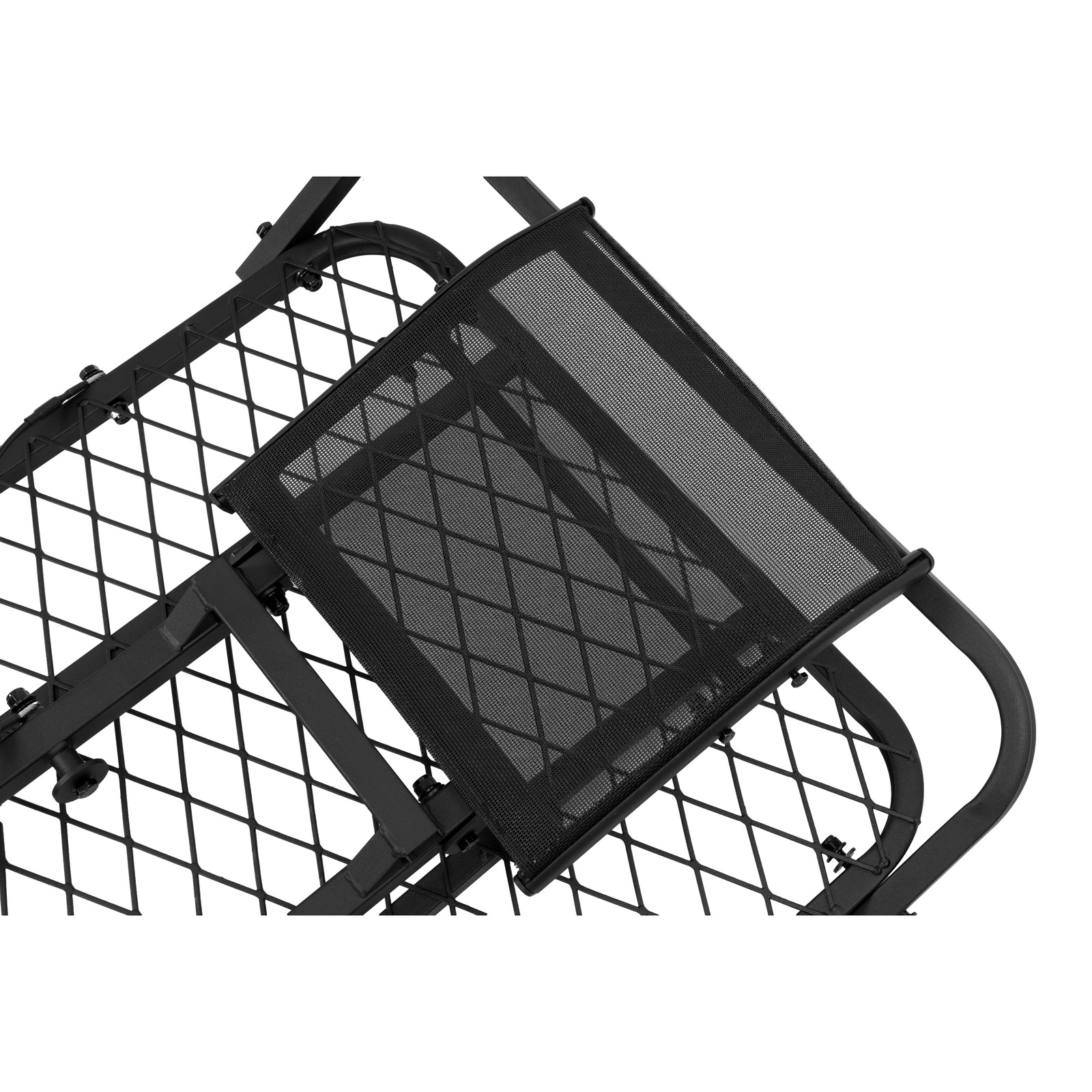 Lightweight Steel Hang-On Tree Stand Platform 26x32" W/ Flip-Back Seat 300LBS