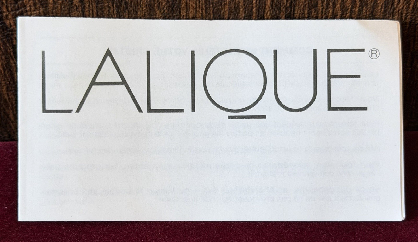 Vintage Lalique France 5” Frosted Crystal "Chrysis" Nude Woman Figurine With Box