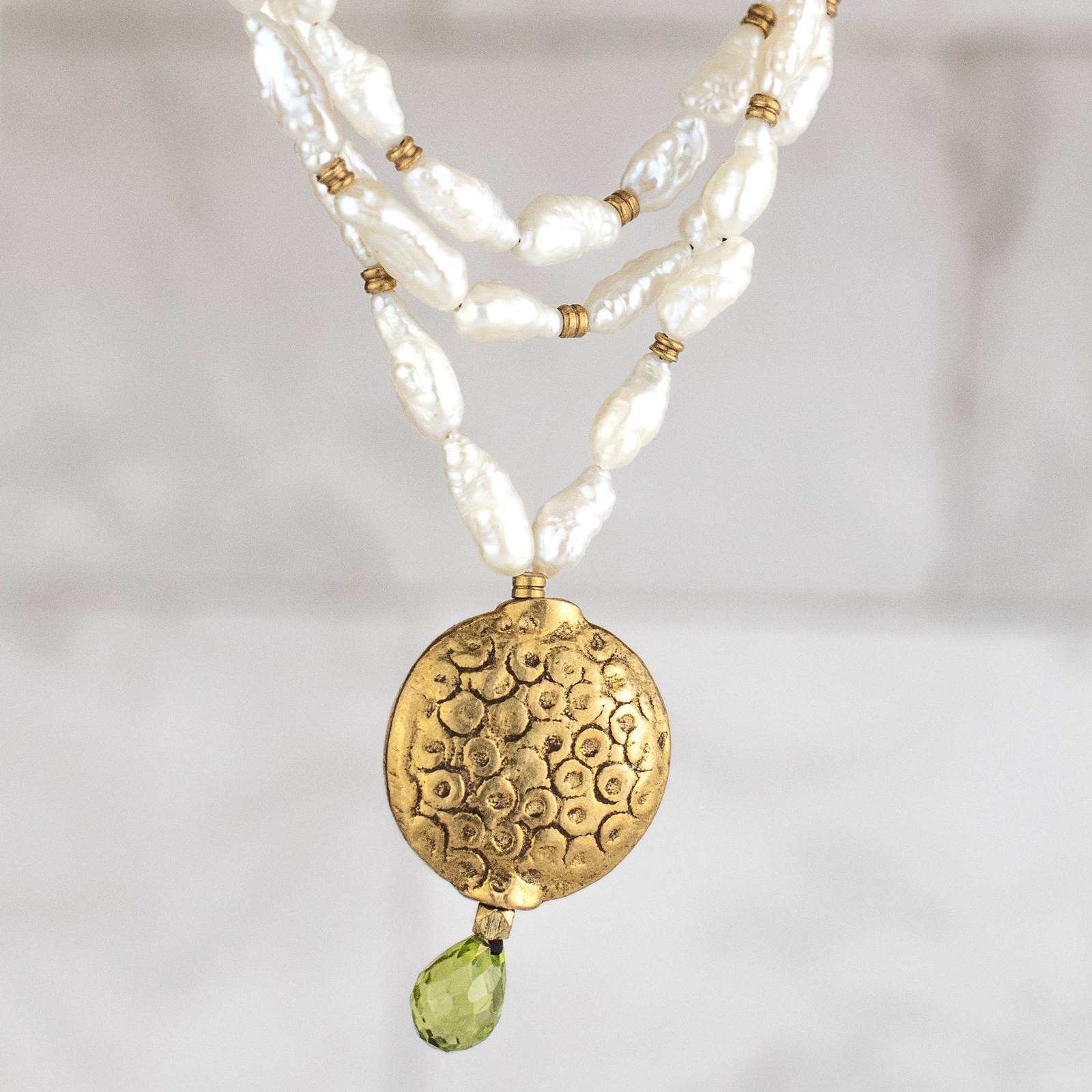 Vintage Japanese Rice Pearl Beads 4mm White Oval 16 Inch Strand