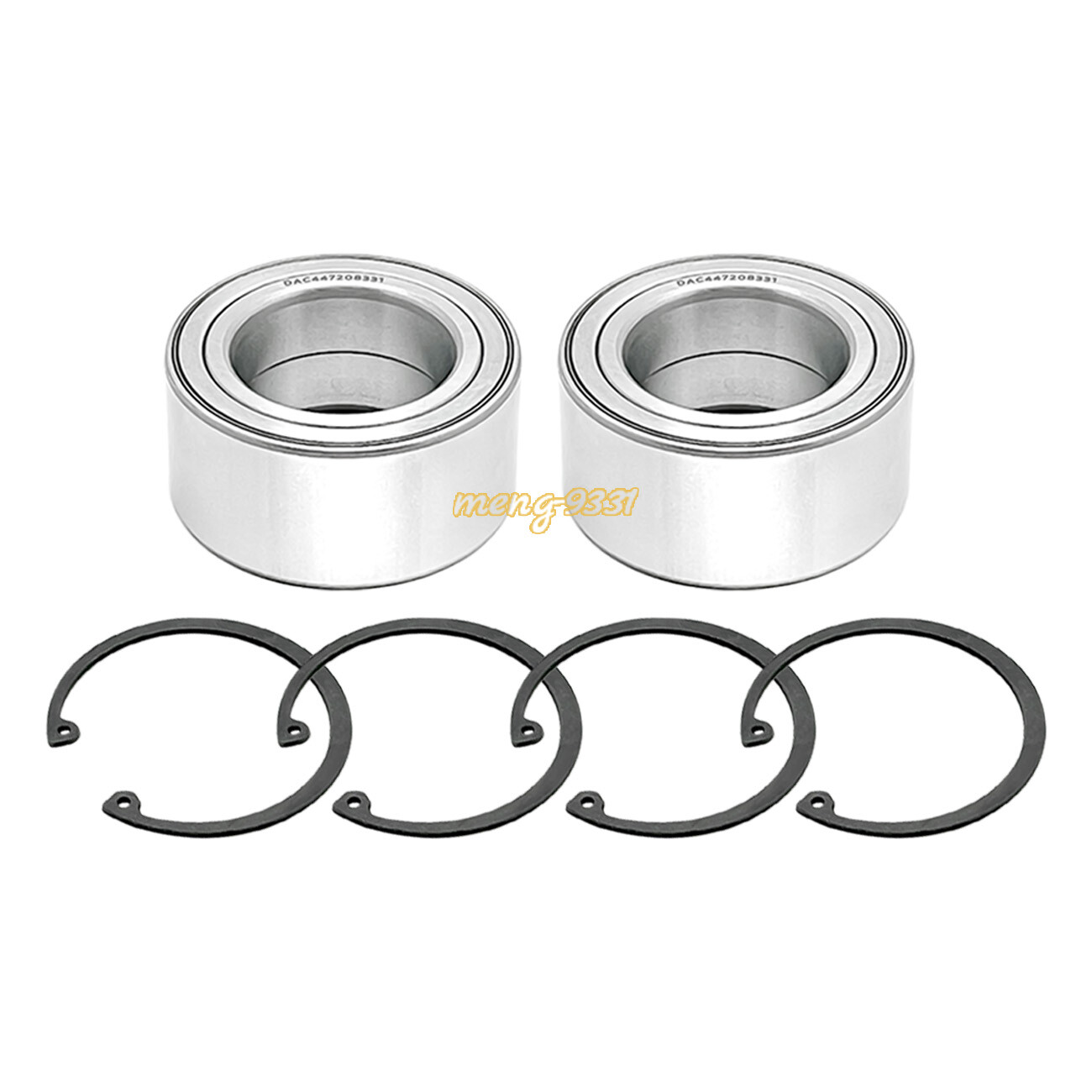 Front &Rear Wheel Hubs &Bearings & Studs for Polaris RZR-800 RZR-800-S 2008-2014