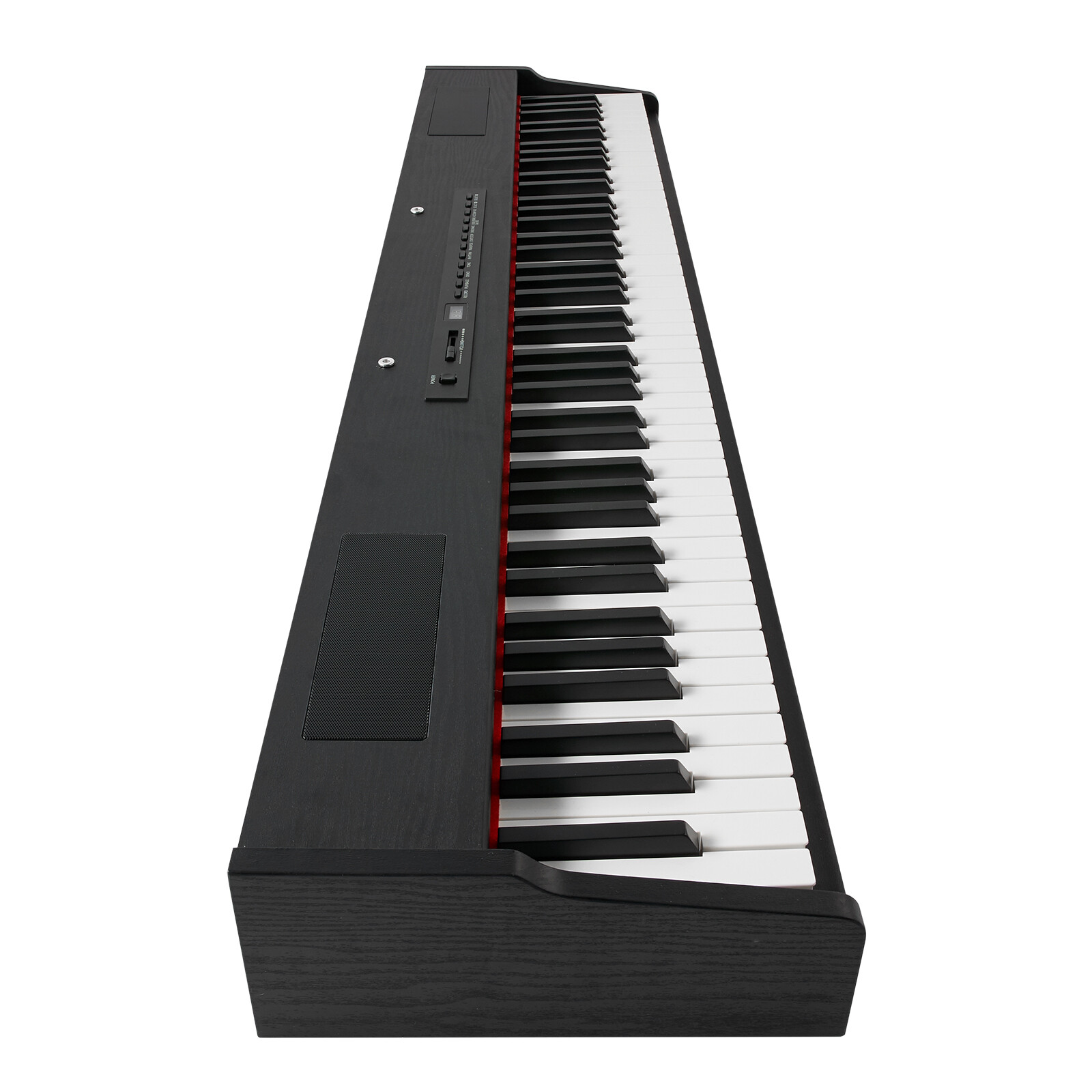 Black 88Key Full Weighted Hammer Action Digital Piano Keyboard w/Pedal,Stand,Bag