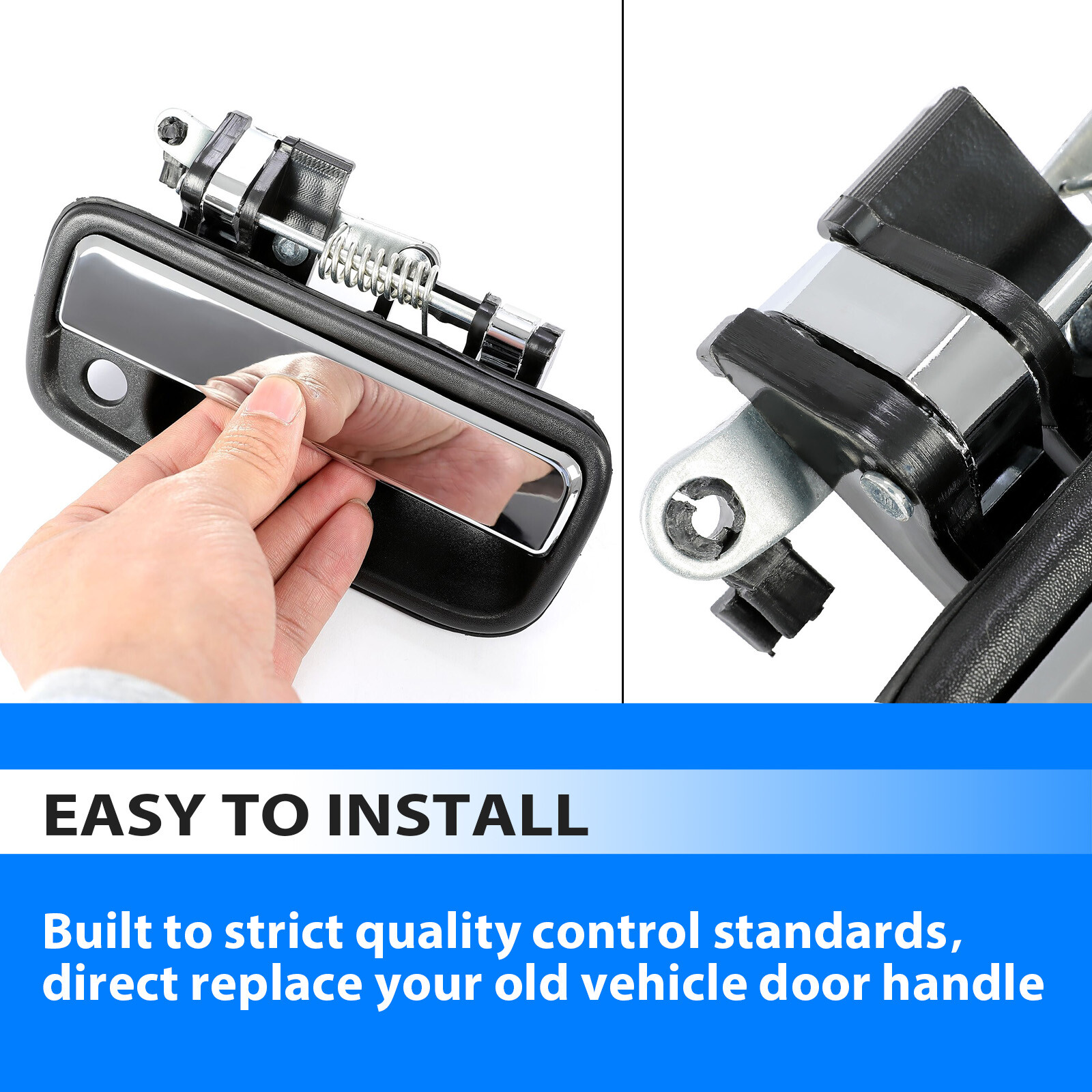 Pair For Toyota Tacoma 95-04 Front Outside Door Handle 69220 69210 35020 Outer